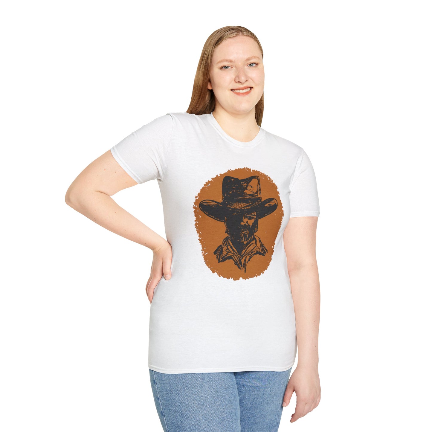 Southwest Cowboy Unisex T-Shirt - Western Rancher Design