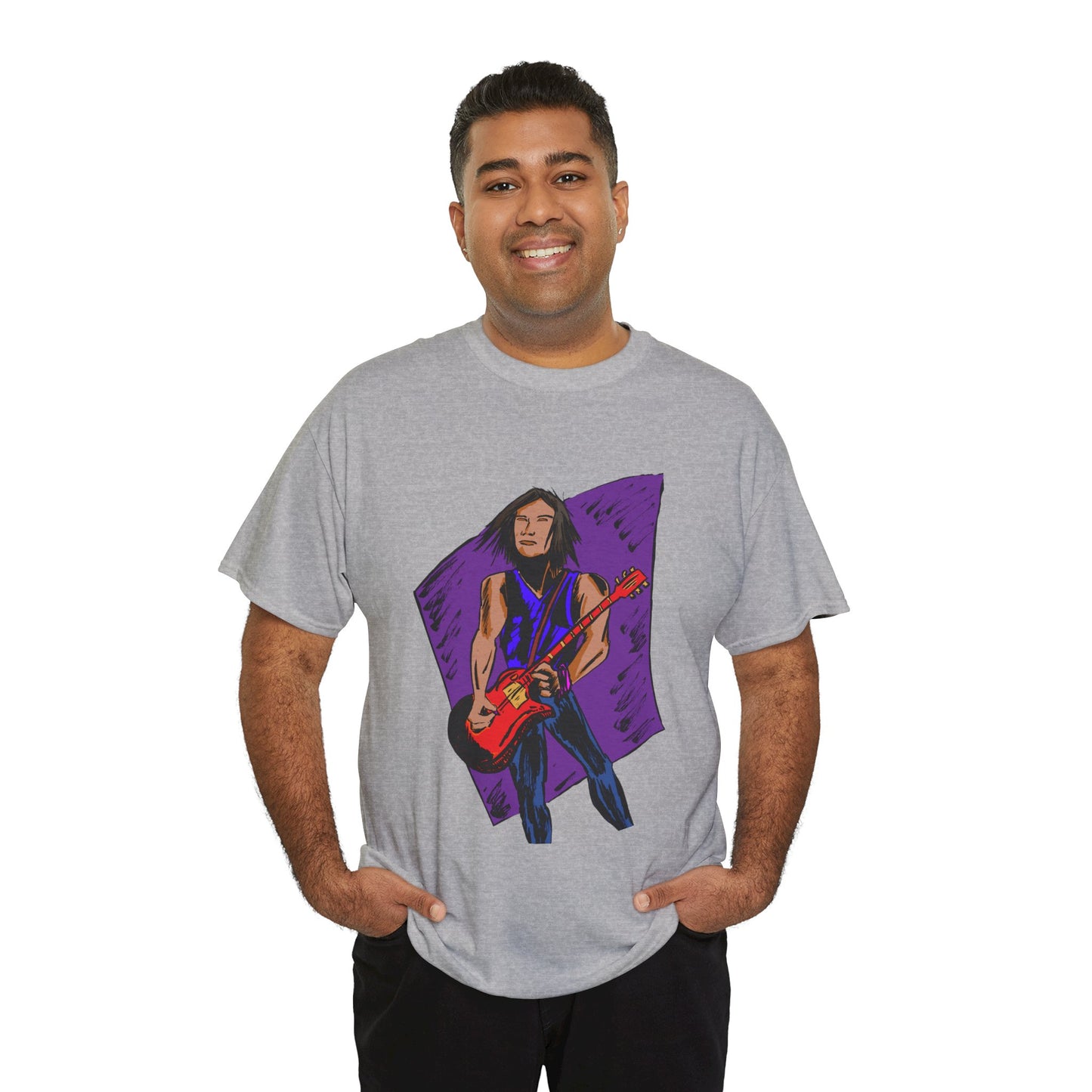 Rockstar Graphic Tee, Music Lover Shirt, Unisex Cotton T-Shirt, Gift for Musicians, Festival Outfit