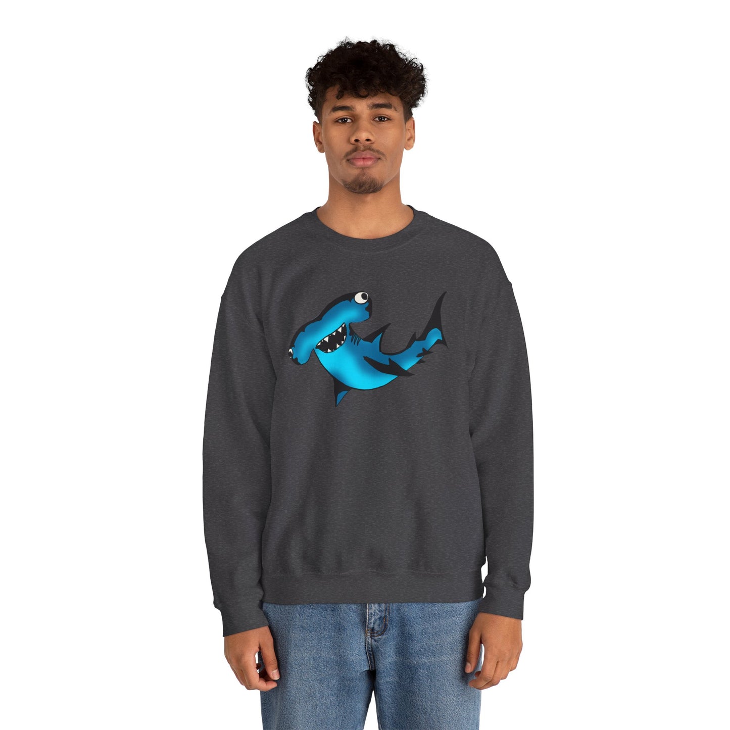 Harley Hammerhead Cute Shark Graphic Unisex Sweatshirt