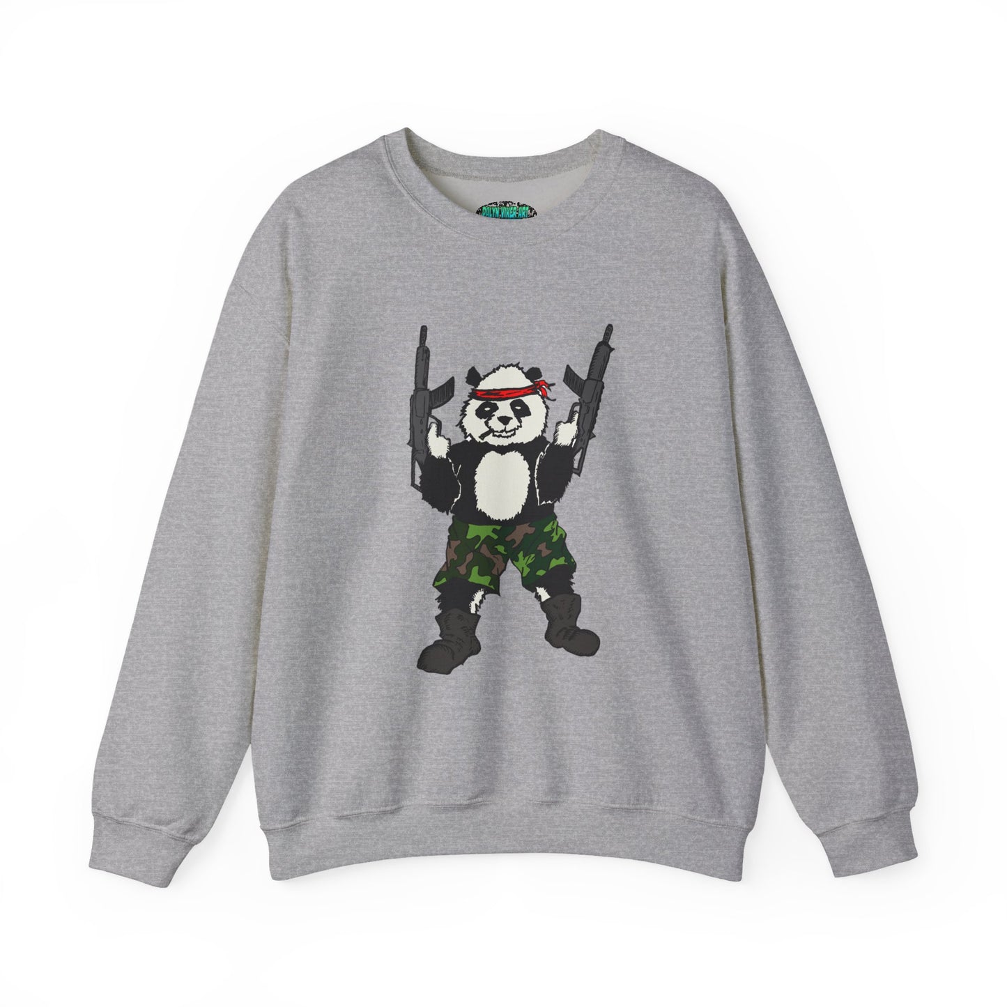 Panda Guns Crewneck Sweatshirt
