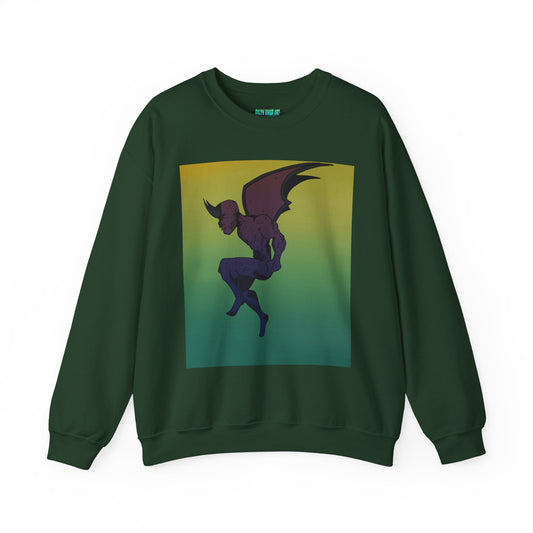 Gradient Demon Unisex Heavy Blend™ Crewneck Sweatshirt