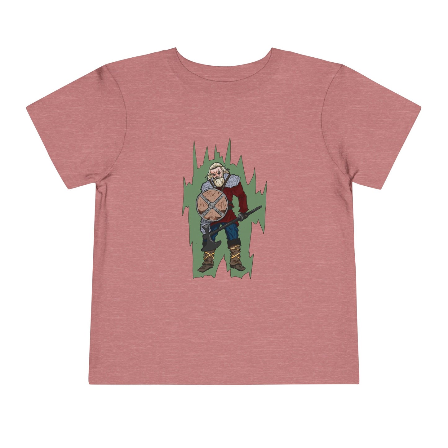 Toddler Tee — Viking Warrior Graphic Shirt
