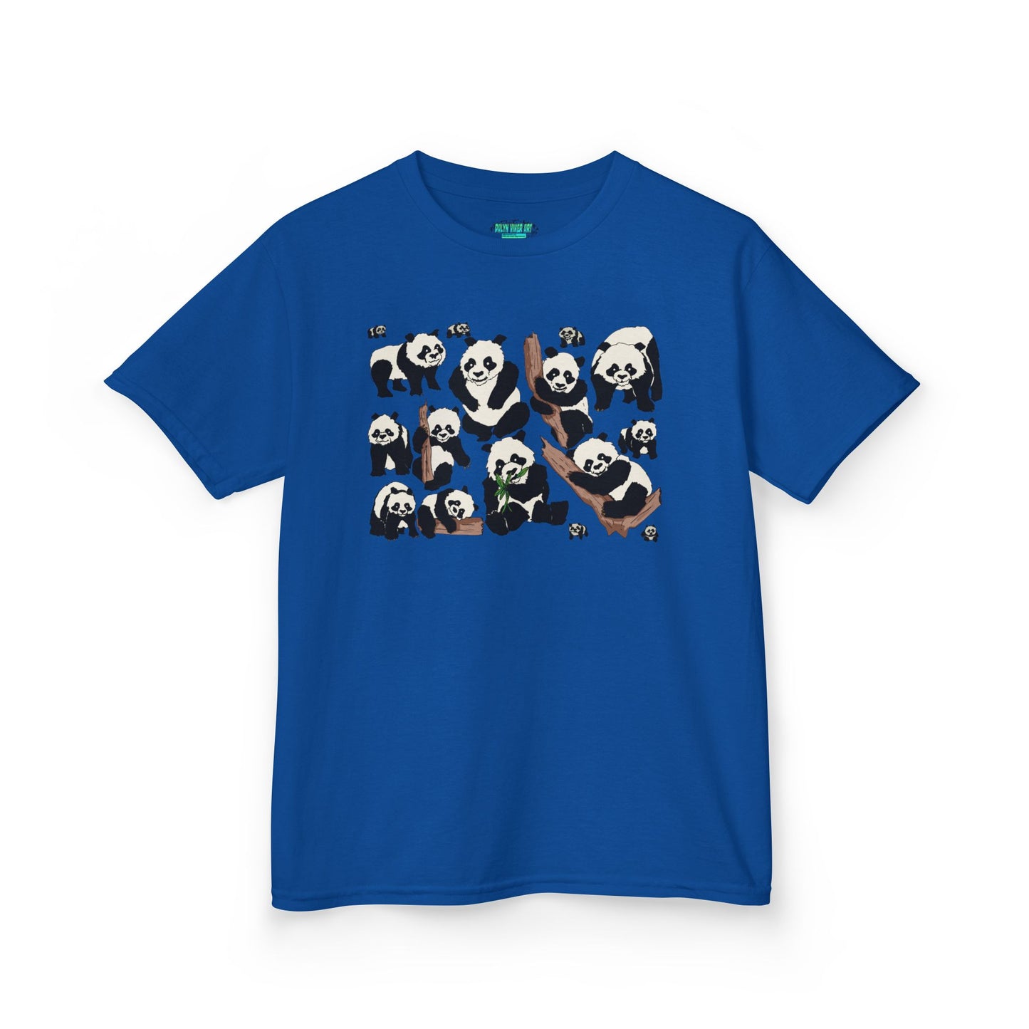 Panda Paradise Kids Tee, Cute Animal T-Shirt, Children's Gift, Birthday Present, Summer Wear, Eco-Friendly Fashion
