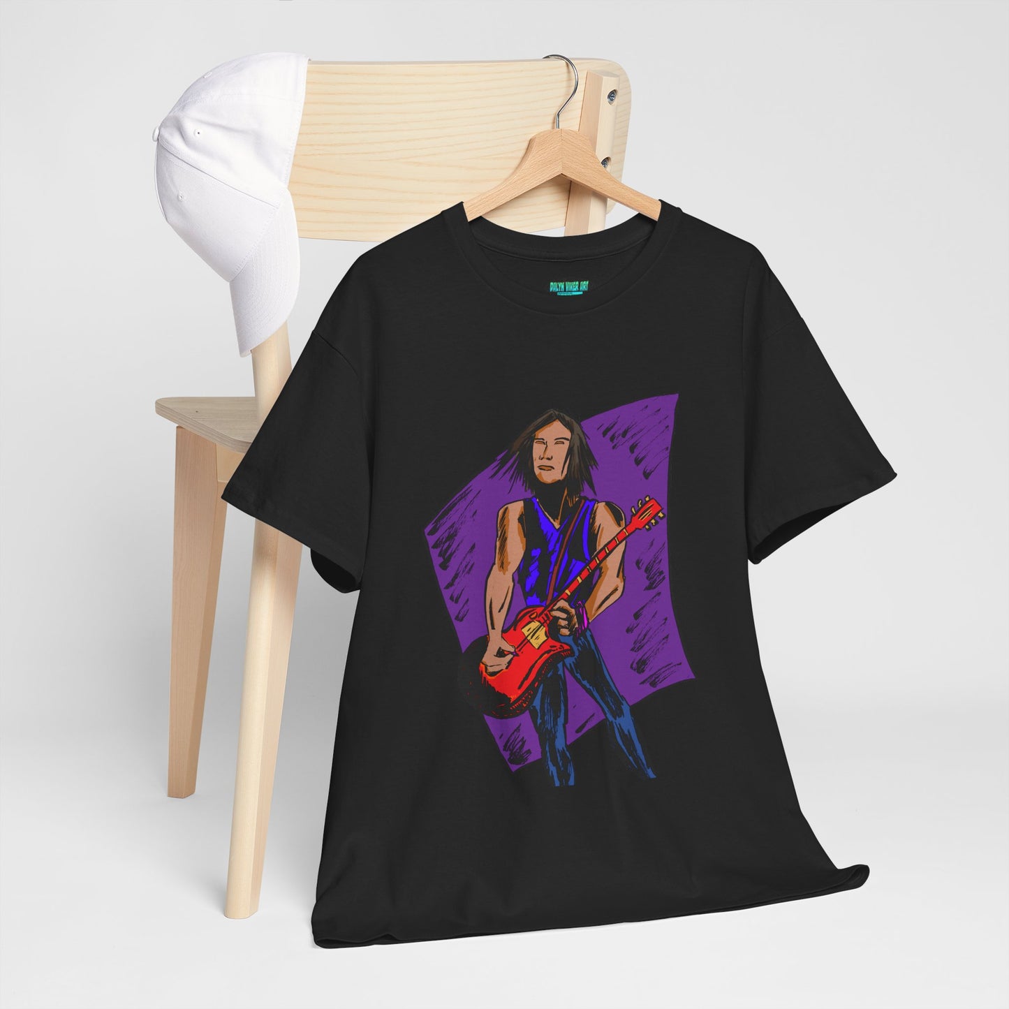 Rockstar Graphic Tee, Music Lover Shirt, Unisex Cotton T-Shirt, Gift for Musicians, Festival Outfit