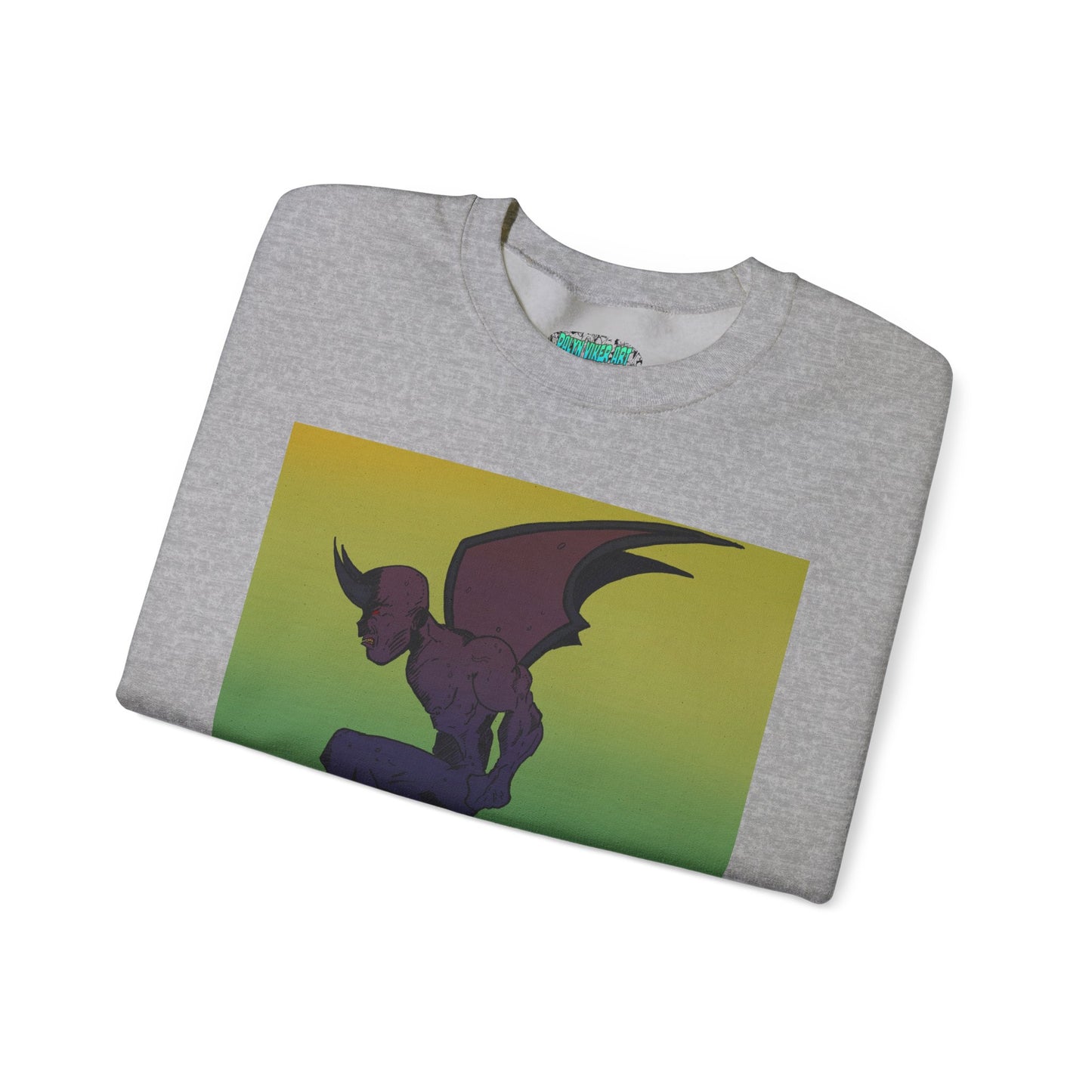 Gradient Demon Unisex Heavy Blend™ Crewneck Sweatshirt