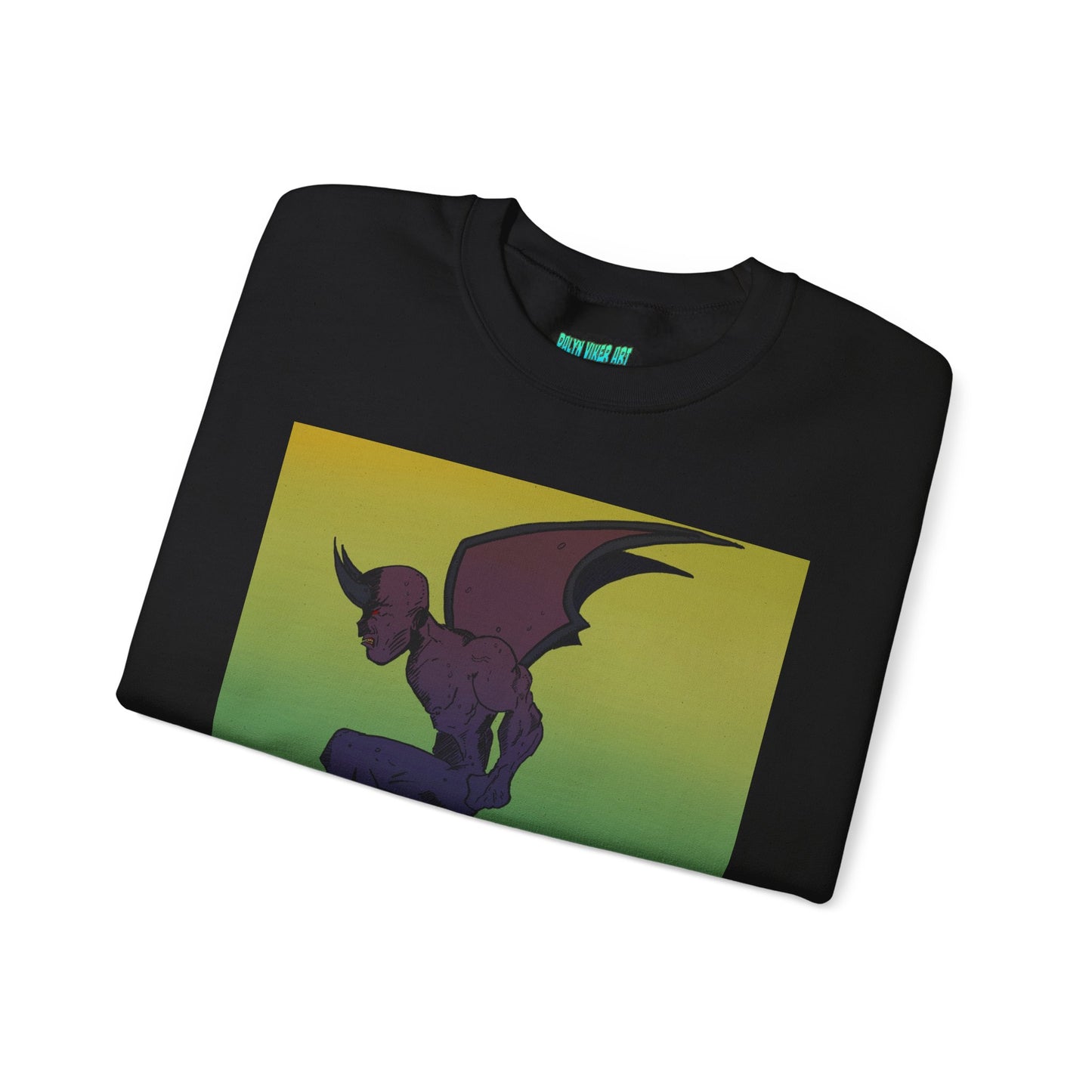 Gradient Demon Unisex Heavy Blend™ Crewneck Sweatshirt