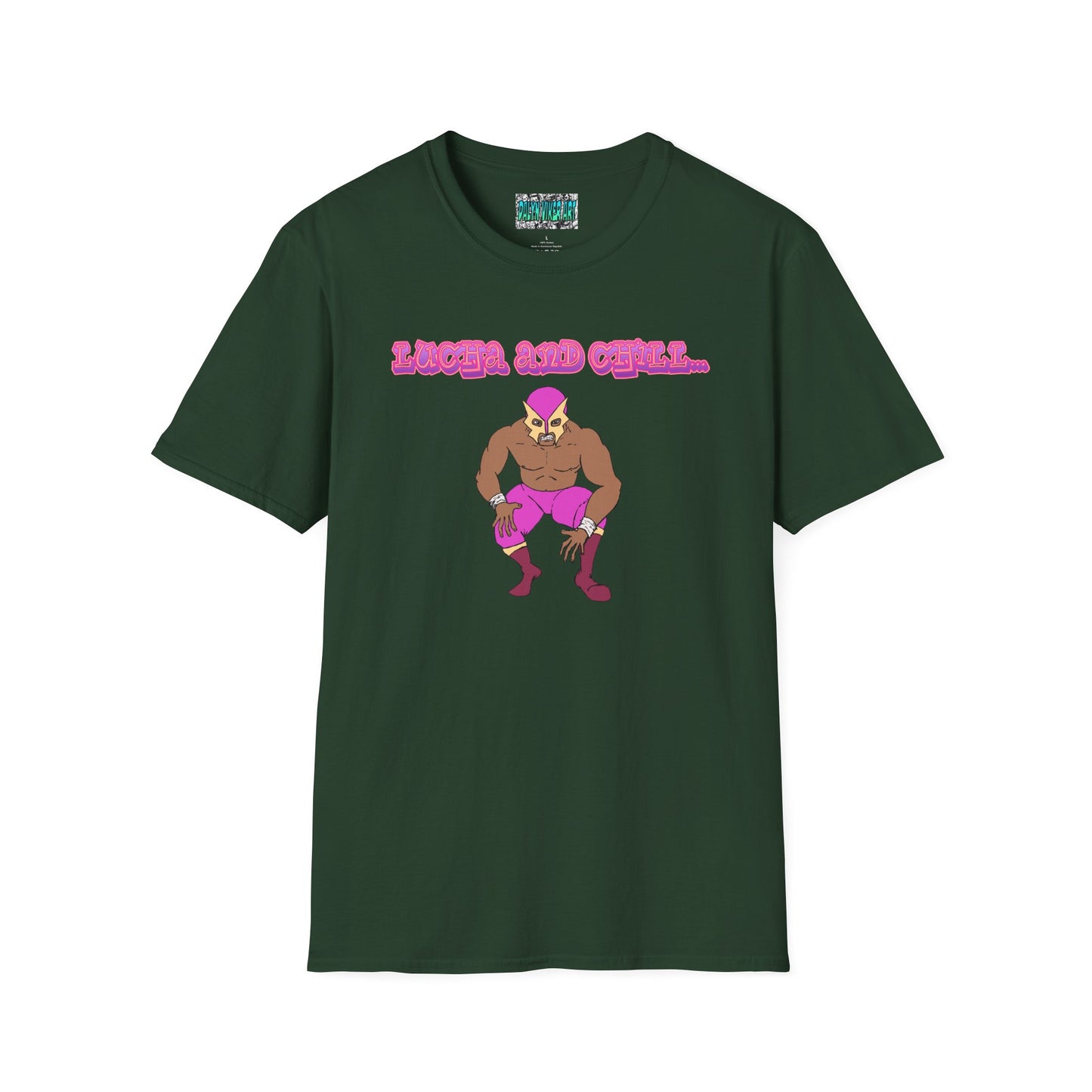 Lucha & Chill Unisex Softstyle T-Shirt