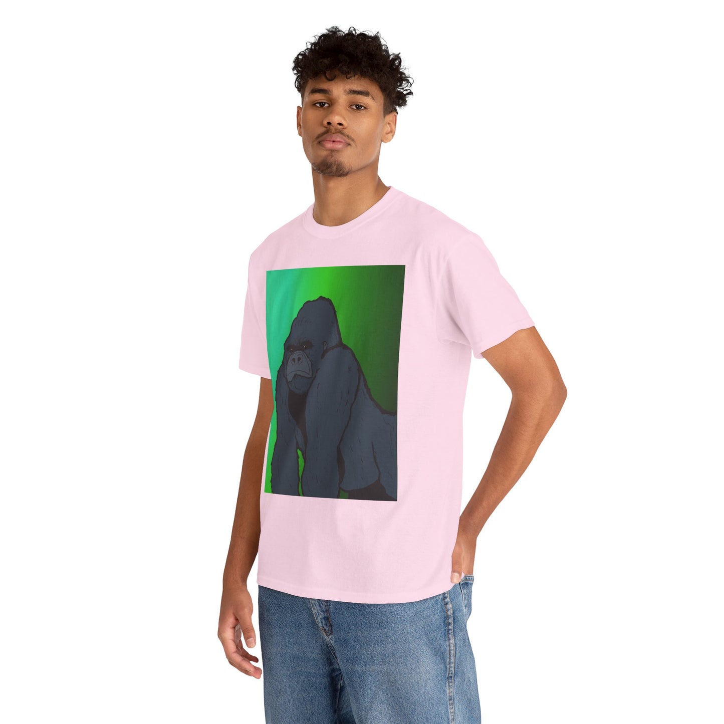 Gorilla Portrait Tee – Graphic Ape Illustration T-Shirt