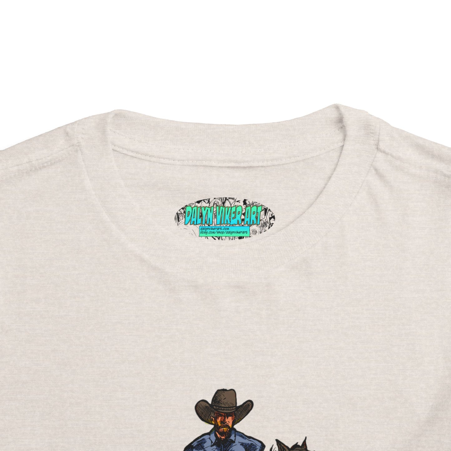 Cowboy on Horse Toddler Tee