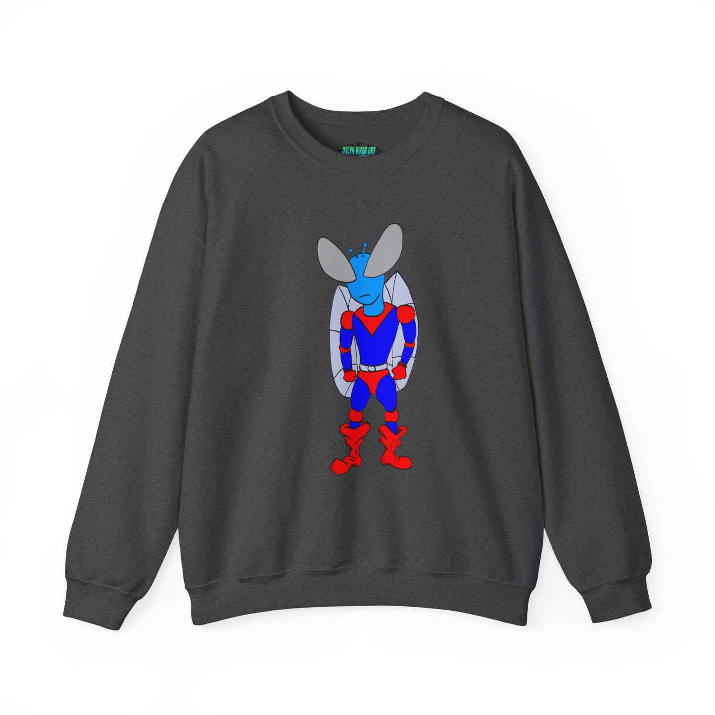 Superhero Agent 501 Unisex Heavy Blend™ Crewneck Sweatshirt