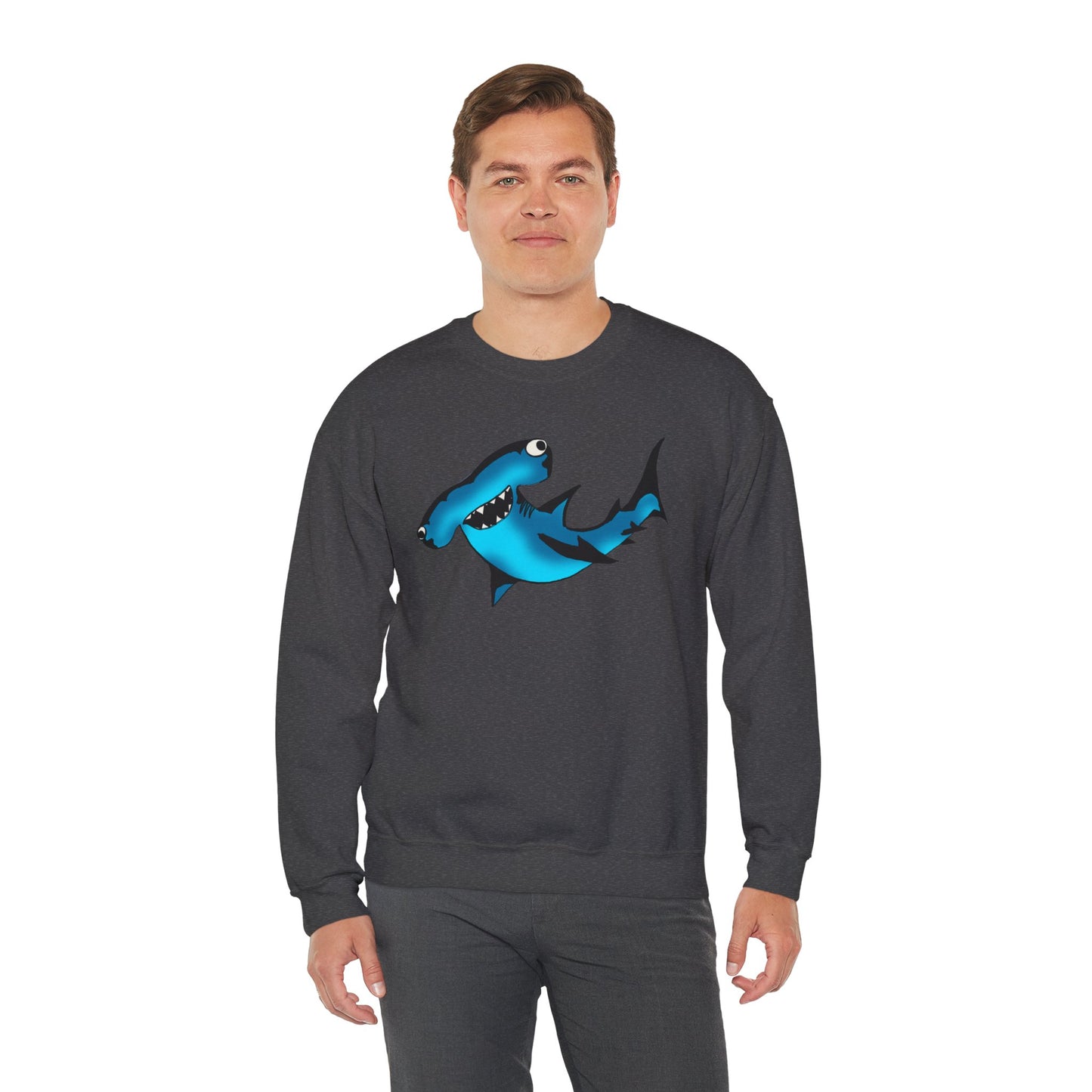 Harley Hammerhead Cute Shark Graphic Unisex Sweatshirt