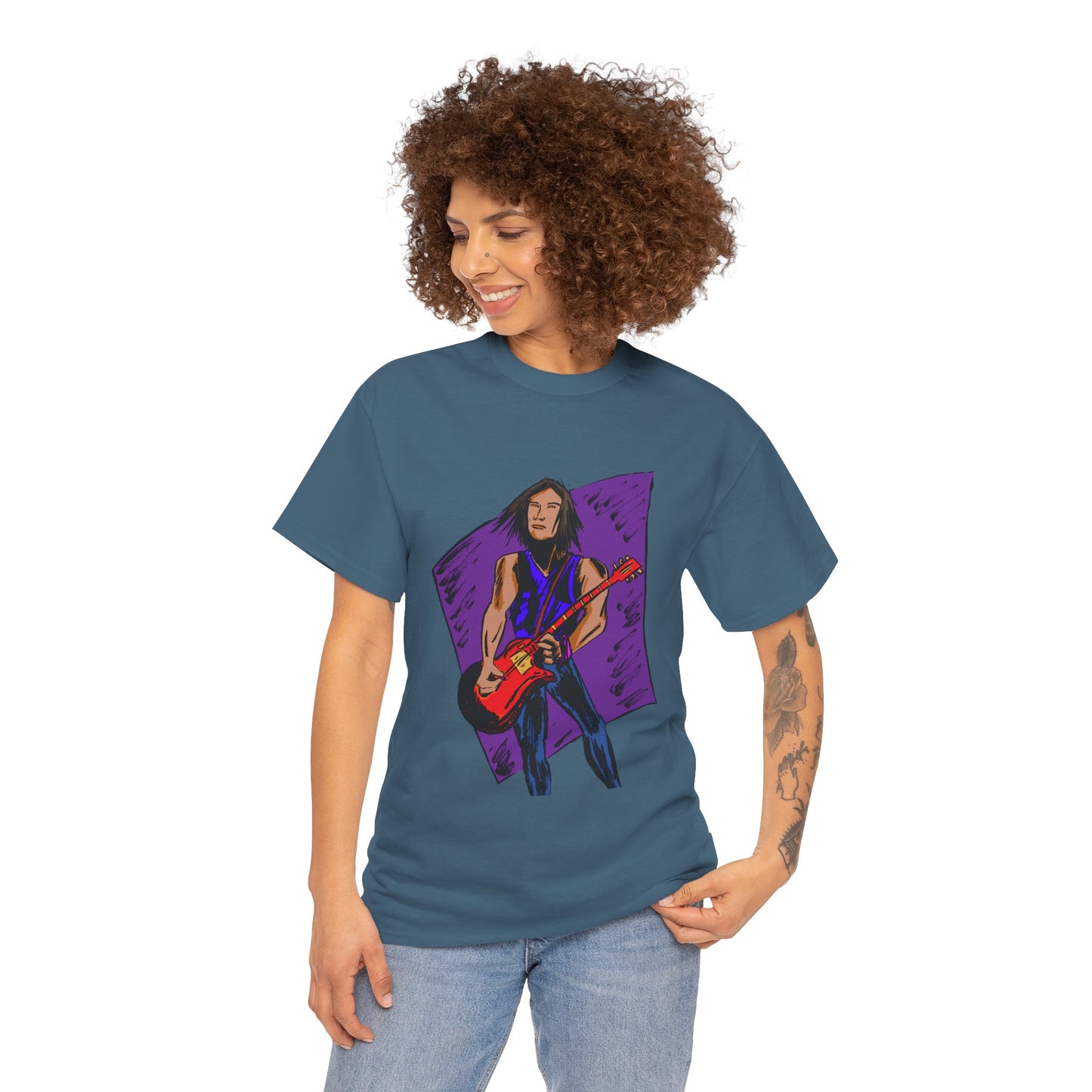 Rockstar Graphic Tee, Music Lover Shirt, Unisex Cotton T-Shirt, Gift for Musicians, Festival Outfit