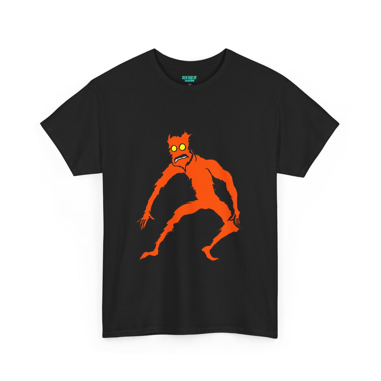 Funky Monster Graphic Tee - Unisex Heavy Cotton T-Shirt