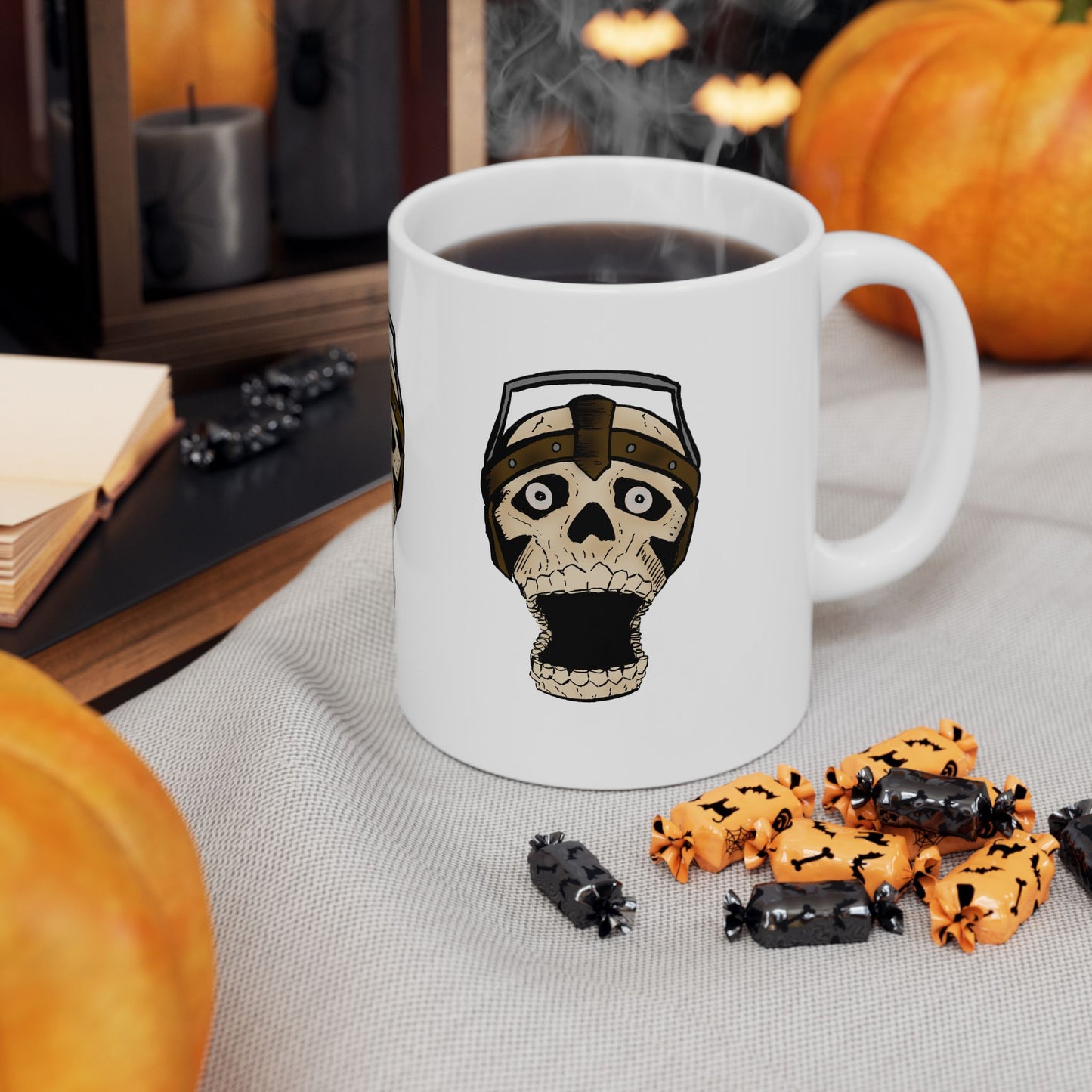 Screaming Skull Mug