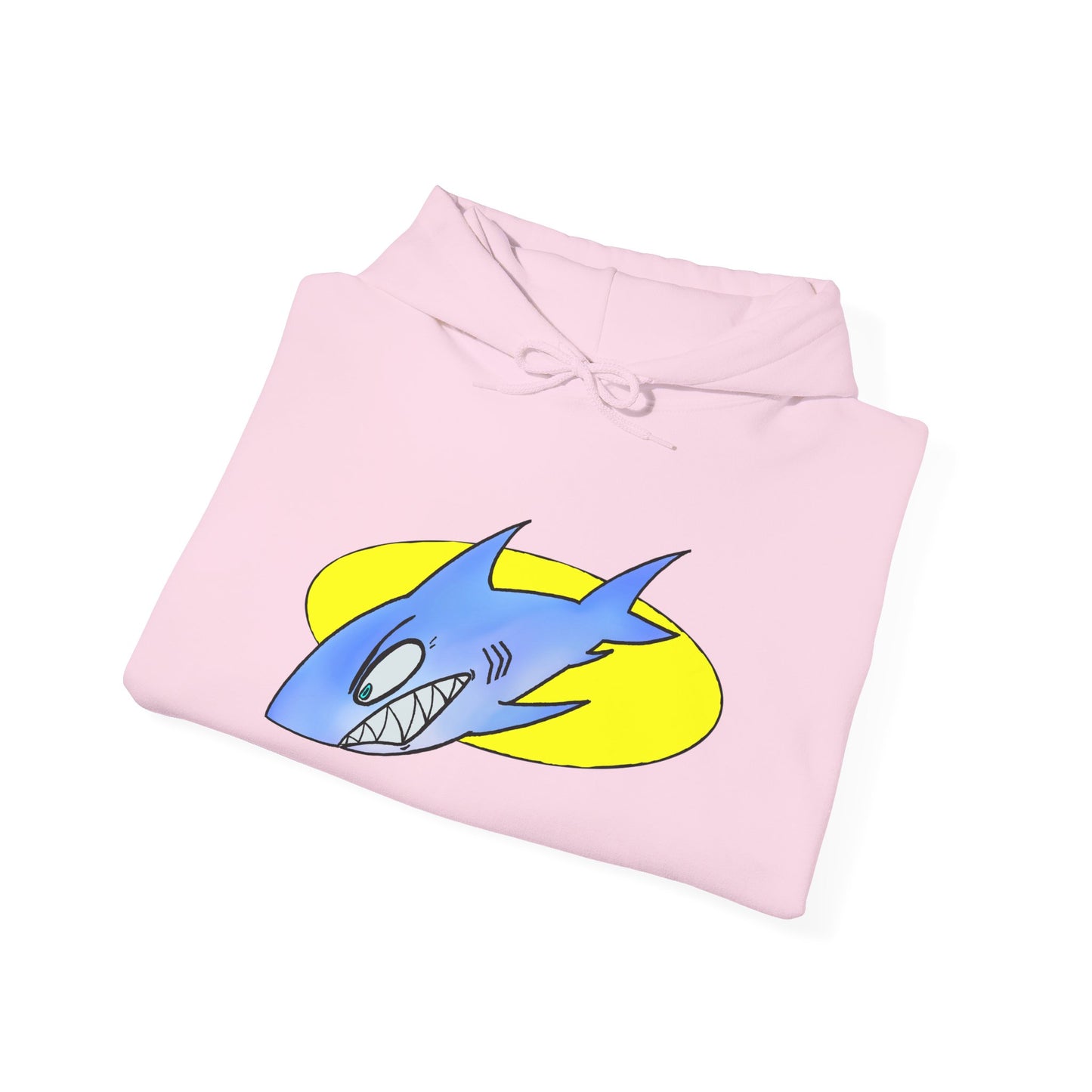 Cool Shark Graphic Hoodie - Unisex Heavy Blend Sweatshirt for Ocean Lovers, Gift for Men and Women, Beach Vibes, Casual Wear, Unique Design