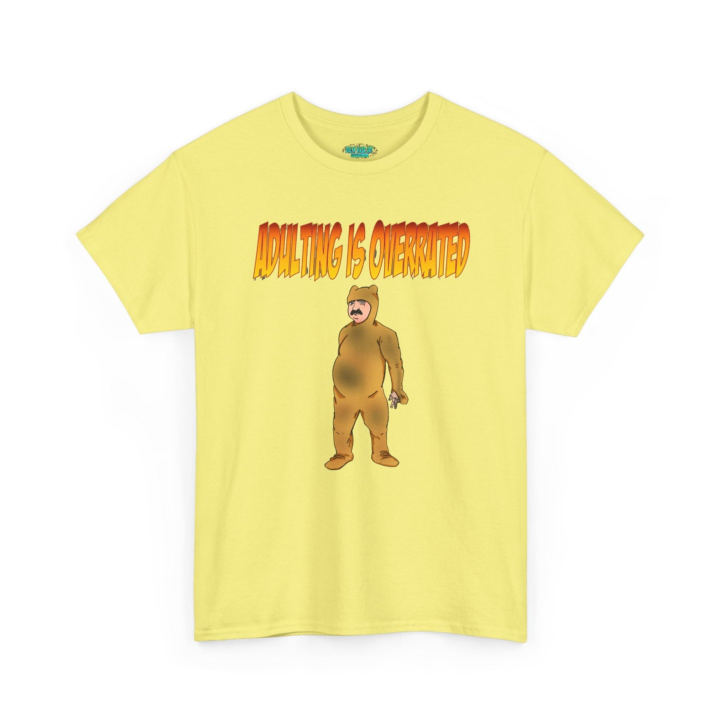 Funny Adulting is Overrated Unisex Heavy Cotton Tee