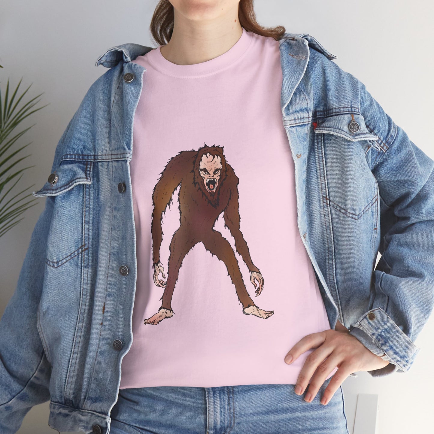 Bigfoot Sketch T‑Shirt — Retro Sasquatch Graphic Tee