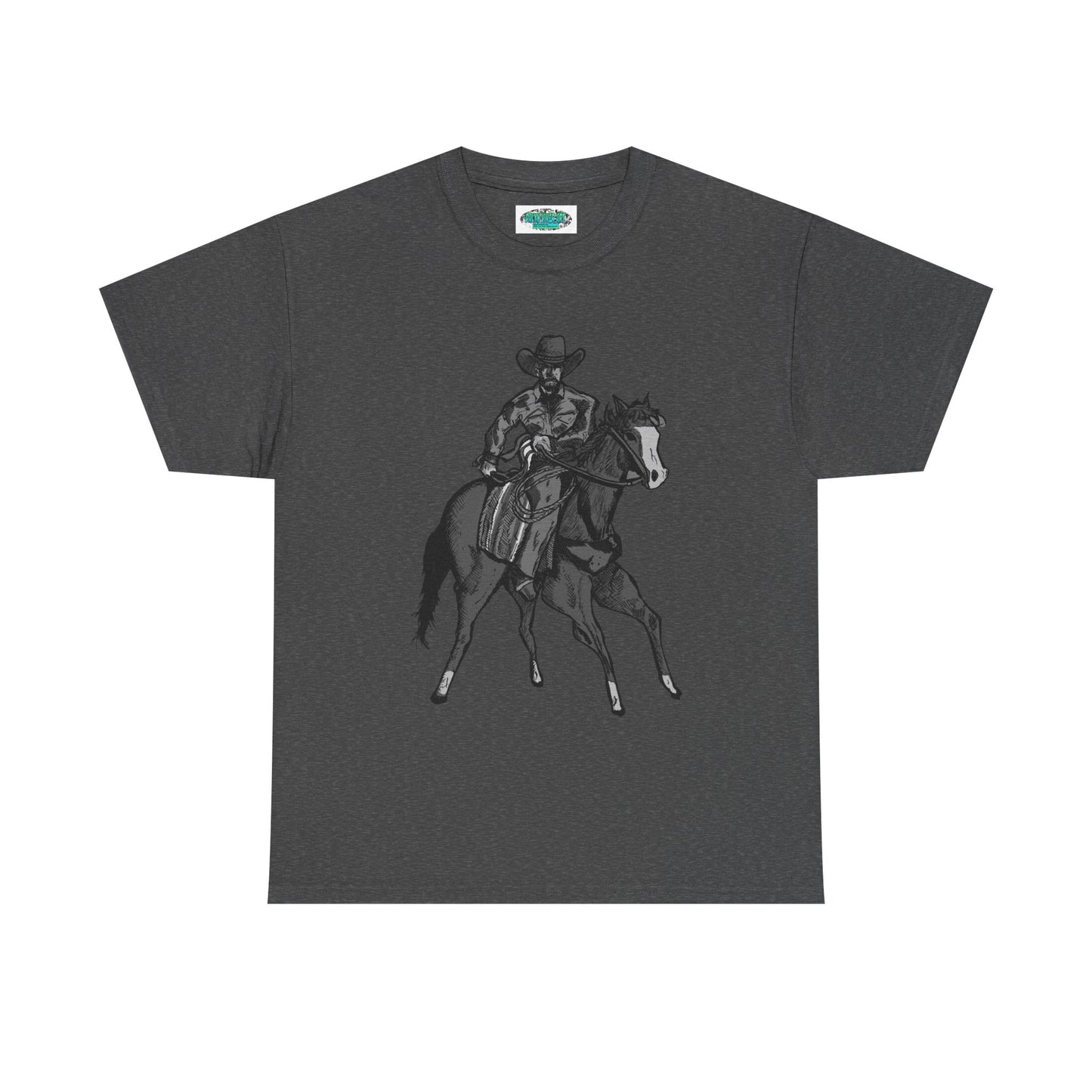 Cowboy on Horseback T‑Shirt — Vintage Western Rodeo Tee
