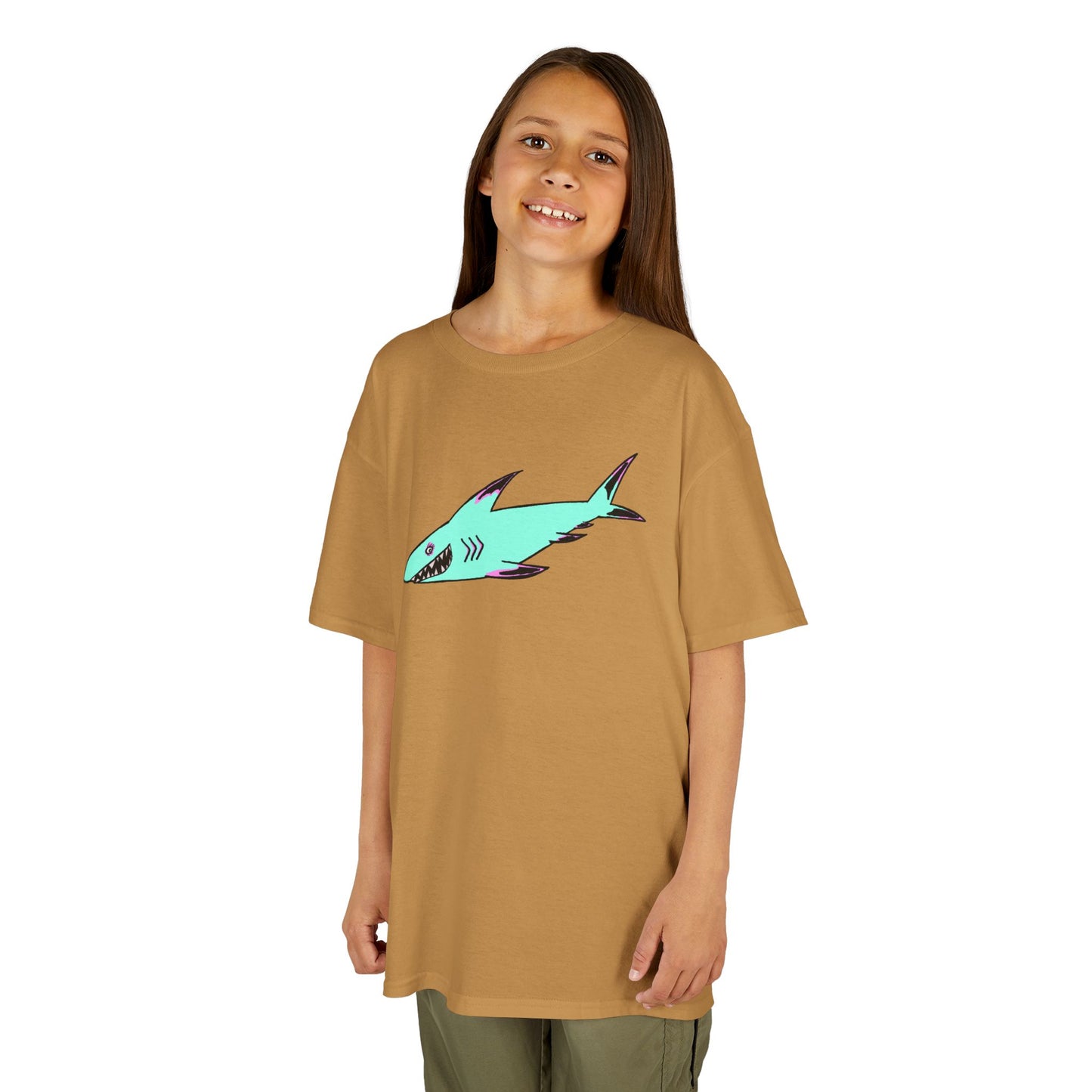 Cool Shark Kids Tee, Animal T-Shirt, Gifts for Boys, Summer Wear, Fun Graphic Tee, Birthday Gift