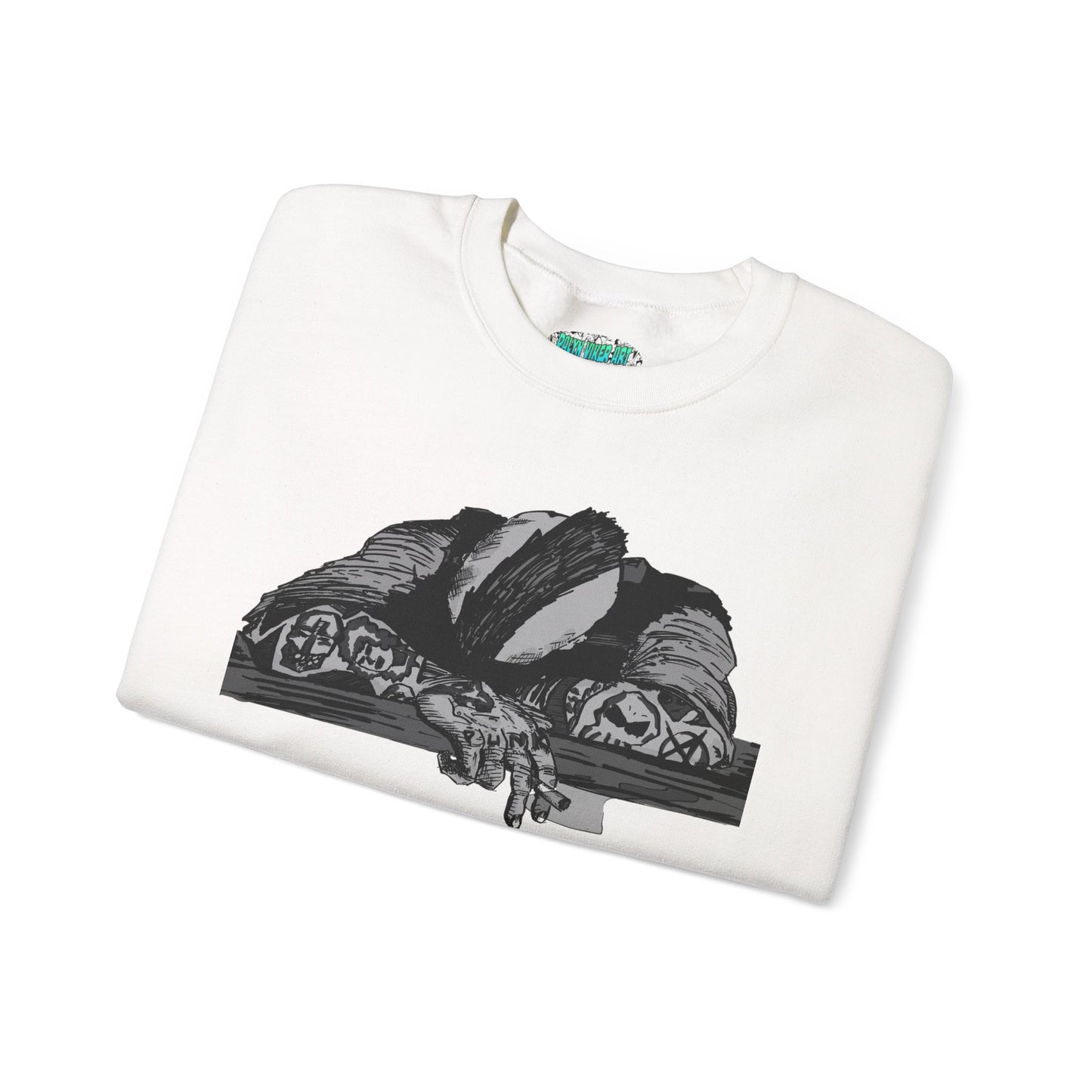 Punk and Done Graphic Crewneck Sweatshirt for Everyday Comfort