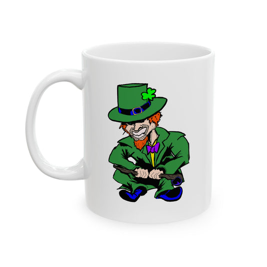 Lucky Leprechaun Ceramic Mug | St. Patrick's Day 11oz