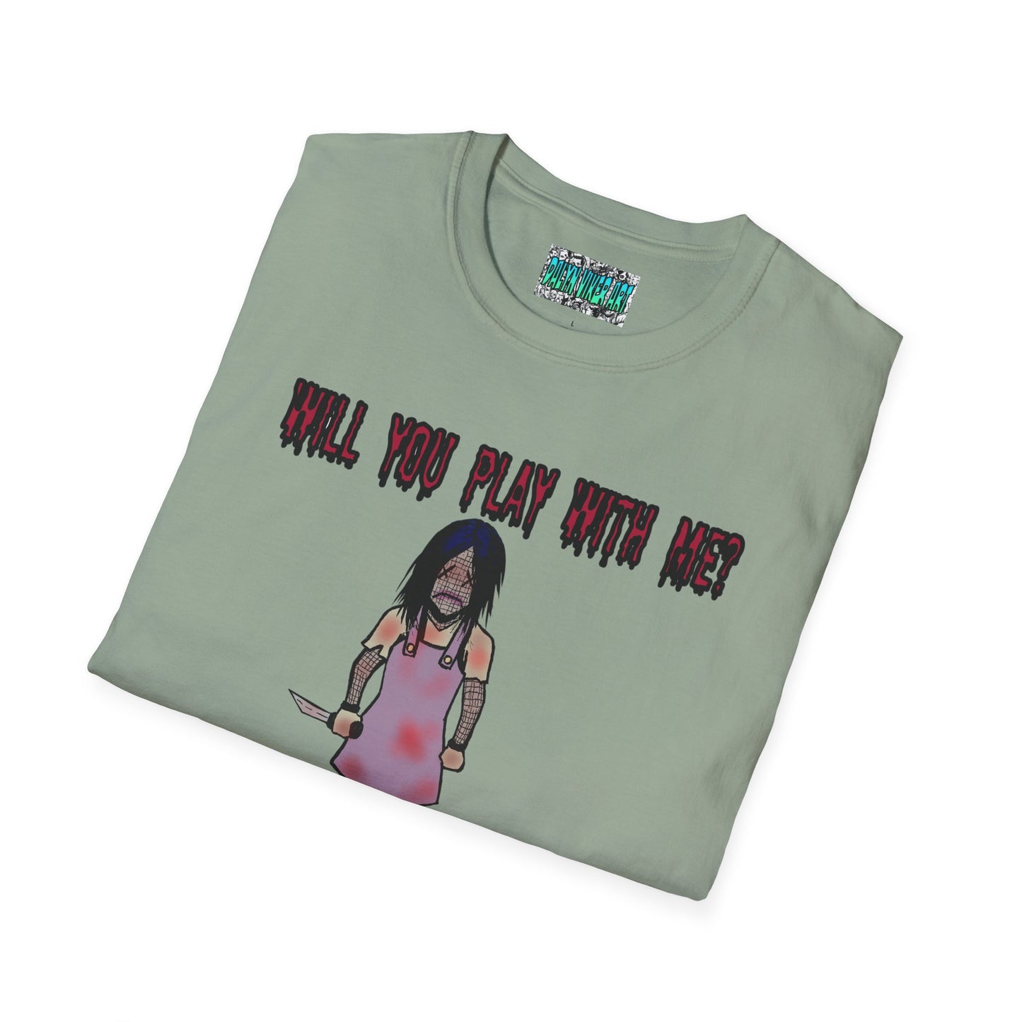 Will You Play With Me?  Unisex Softstyle T-Shirt