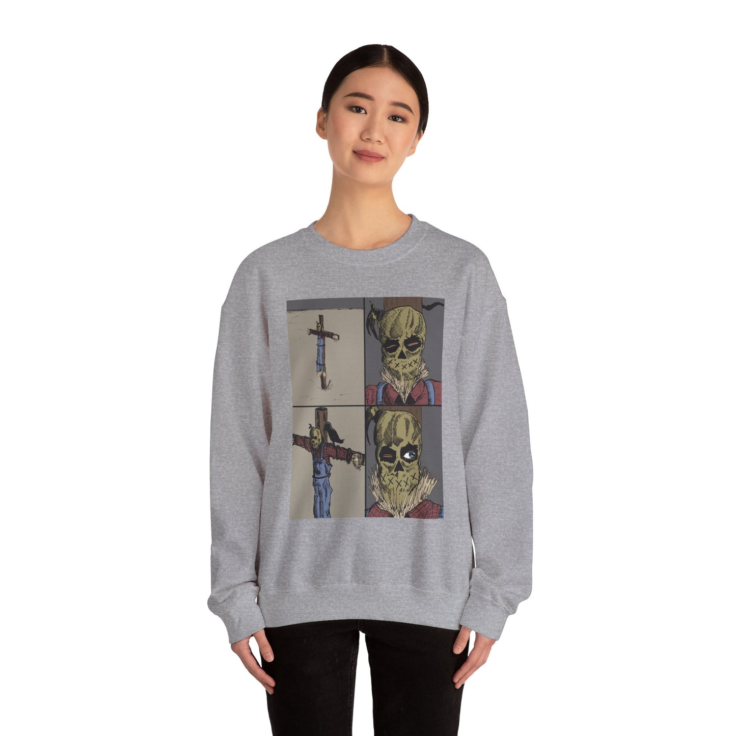 Scarecrow Graphic Crewneck Sweatshirt