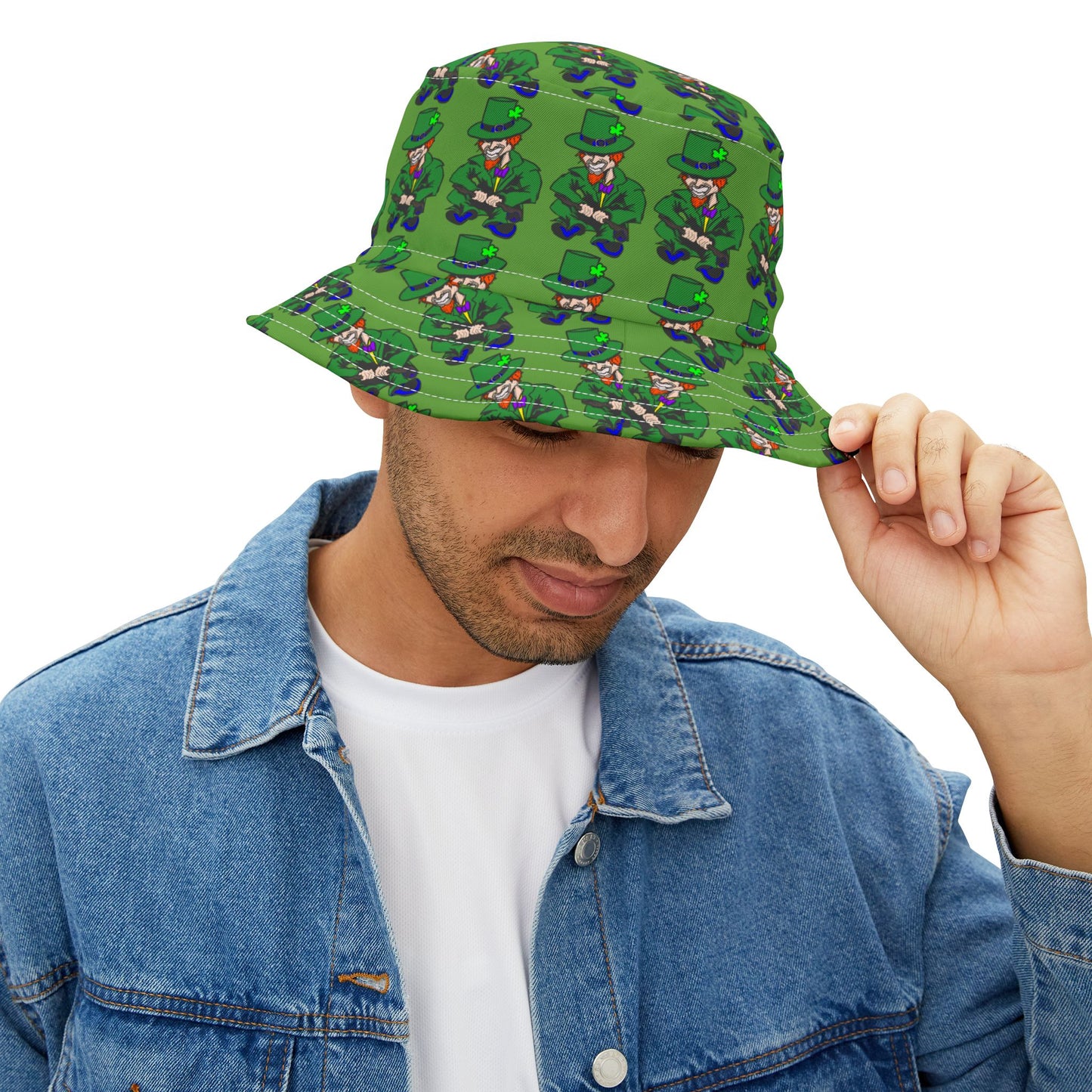 Lucky Leprechaun Bucket Hat - St. Patrick's Day Fashion Accessory