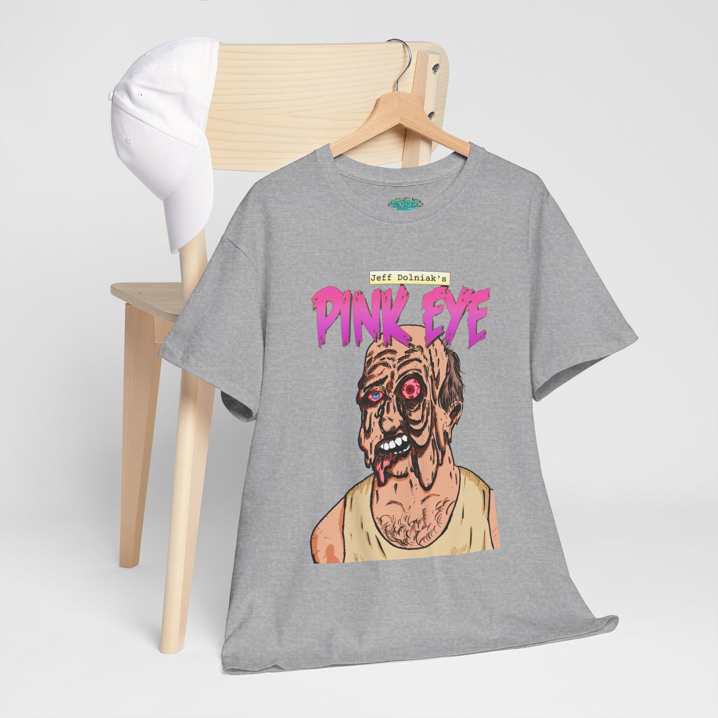 Pink Eye - Body Horror Illustration T-Shirt