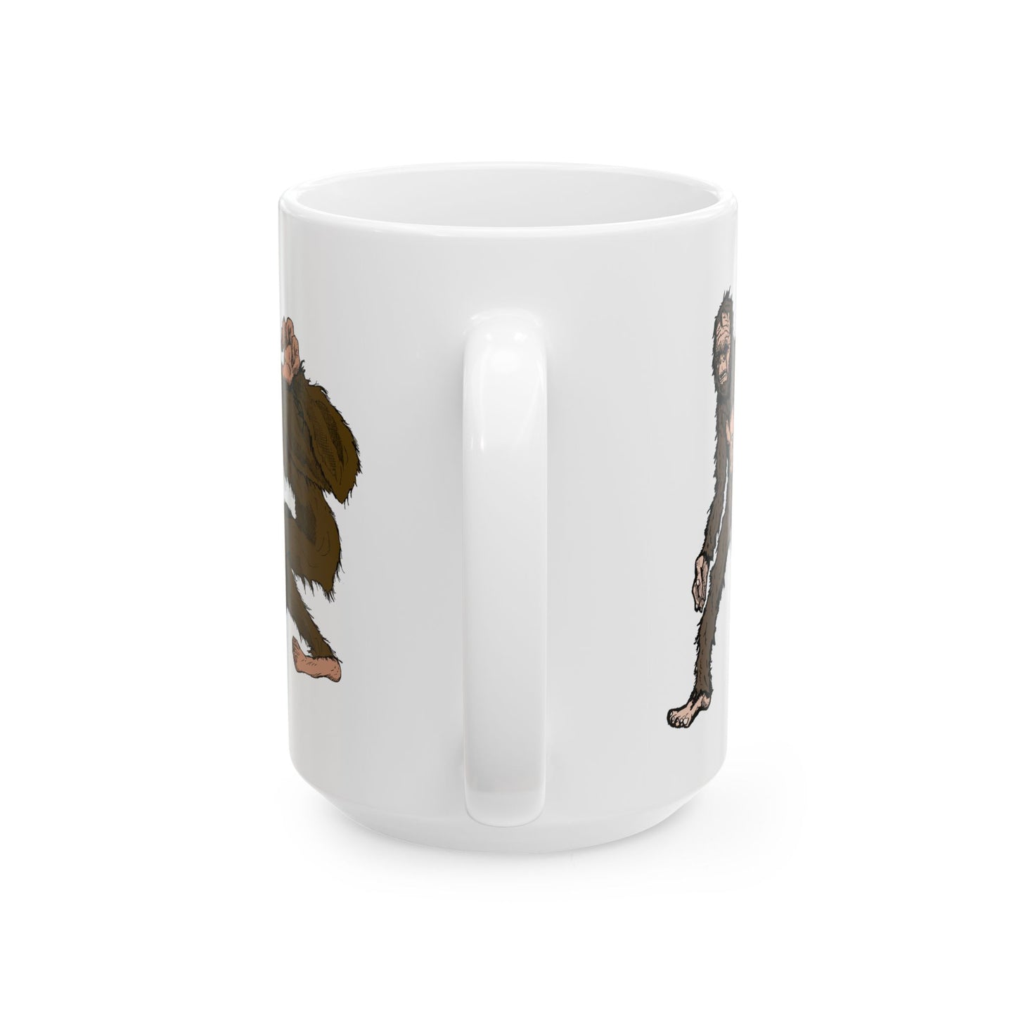 Bigfoot Sasquatch Mug — Funny Creature Coffee Cup (11oz & 15oz)