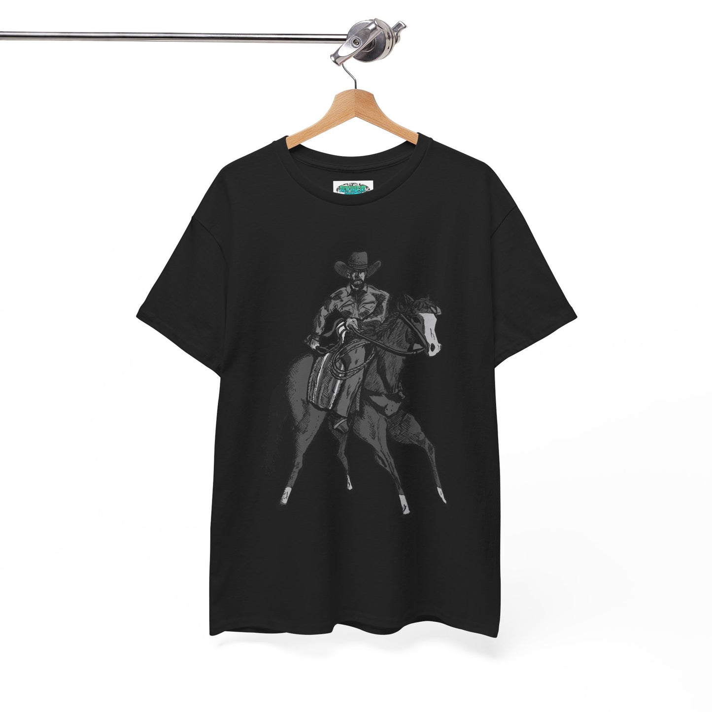 Cowboy on Horseback T‑Shirt — Vintage Western Rodeo Tee