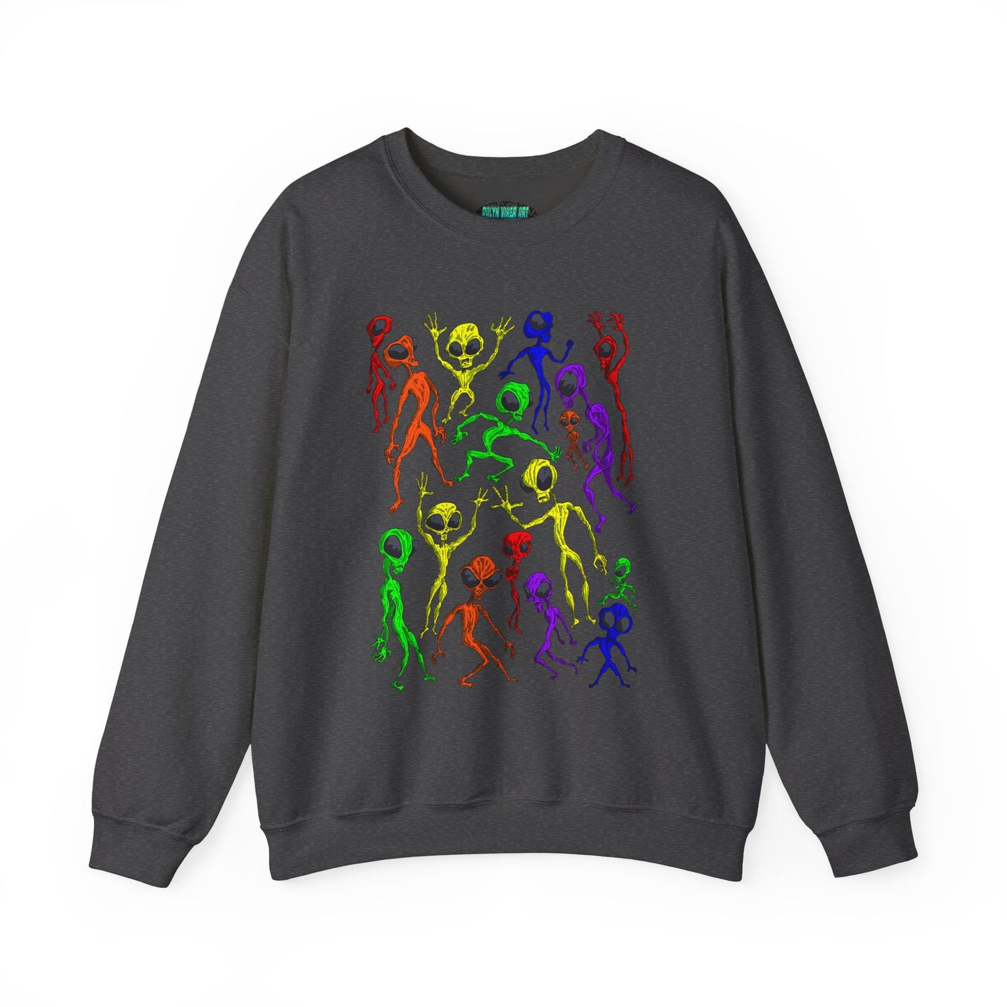 Alien Dance Party Crewneck Sweatshirt