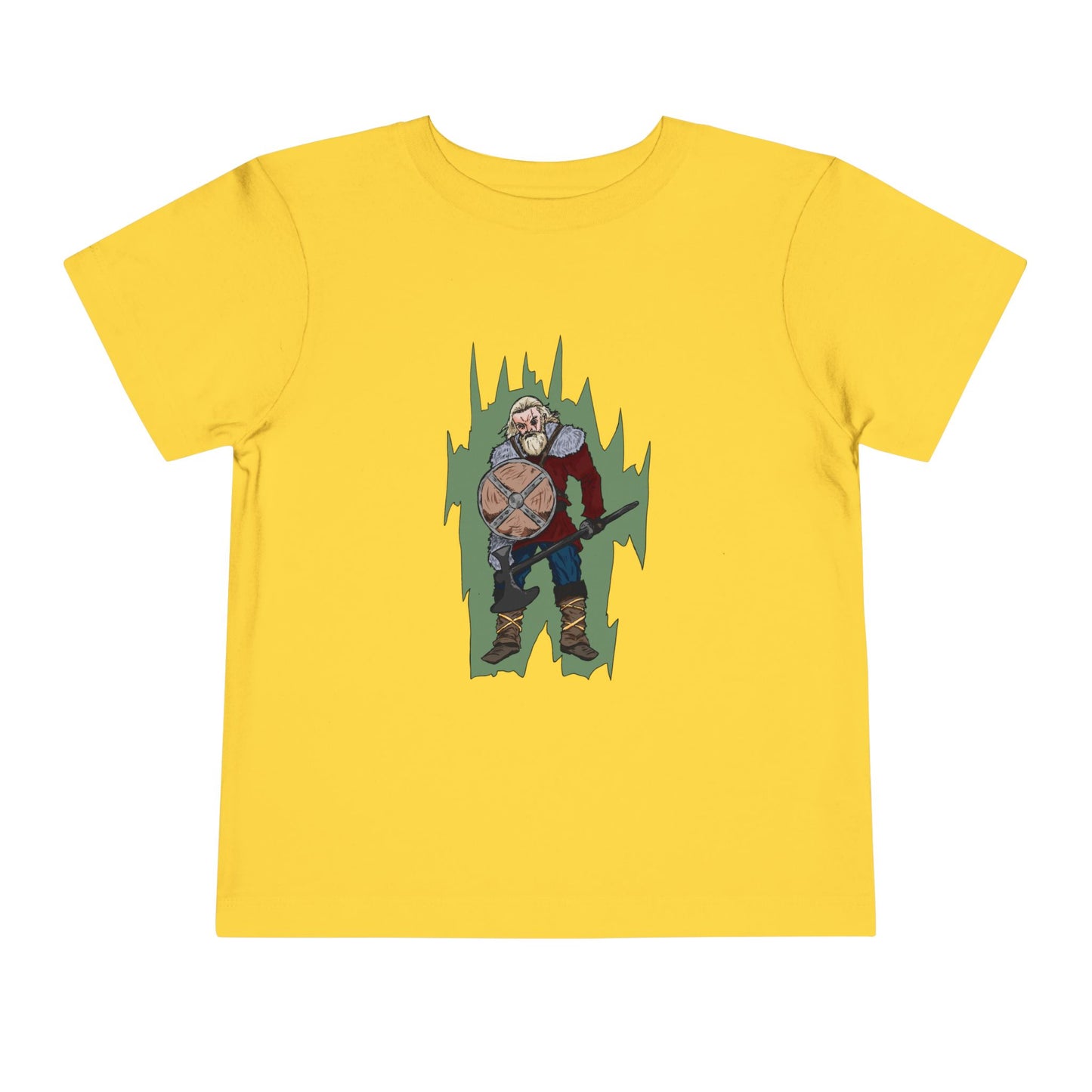 Toddler Tee — Viking Warrior Graphic Shirt