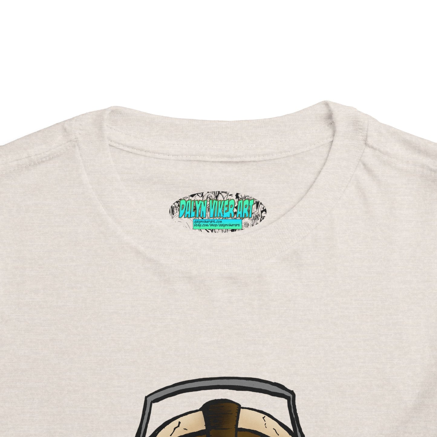Toddler Tee — Playful Screaming Skull Graphic Kids' Shirt