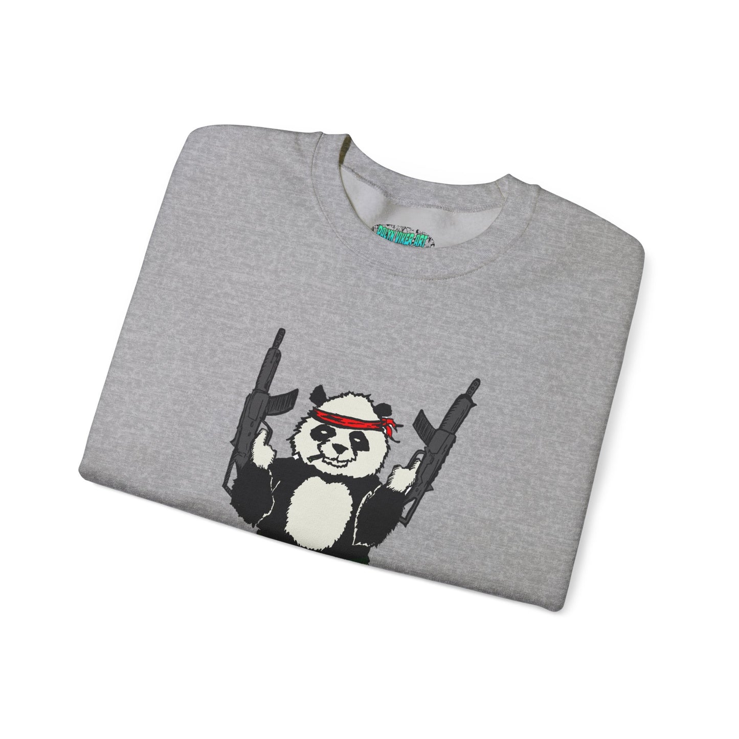 Panda Guns Crewneck Sweatshirt