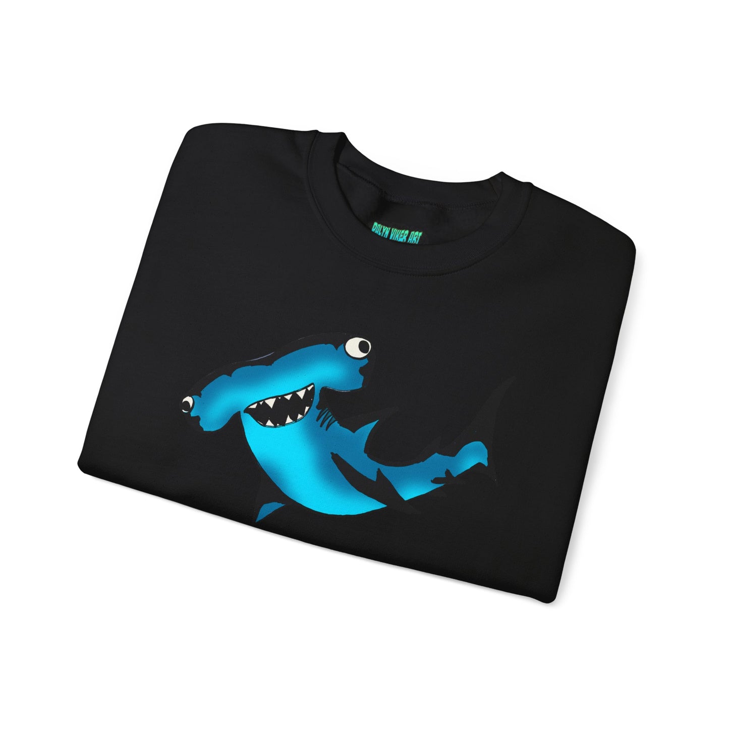 Harley Hammerhead Cute Shark Graphic Unisex Sweatshirt
