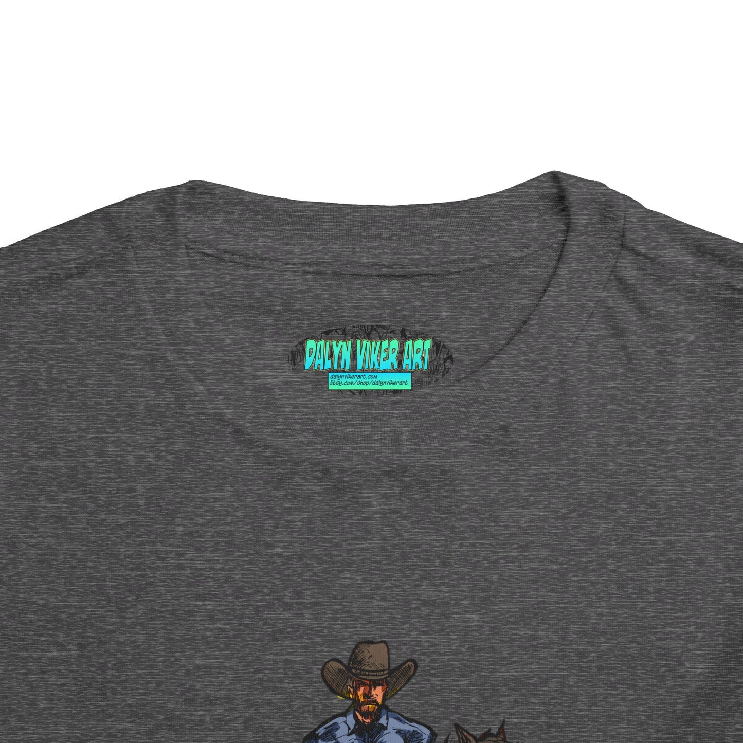 Cowboy on Horse Toddler Tee