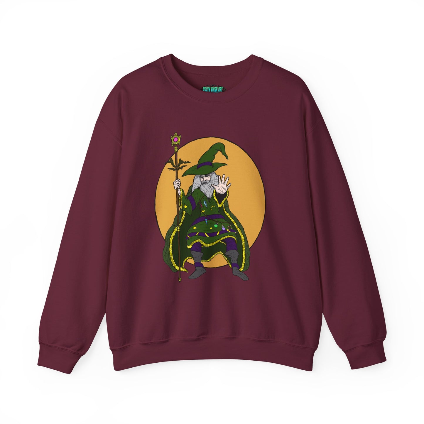 Wizard-Themed Unisex Crewneck Sweatshirt