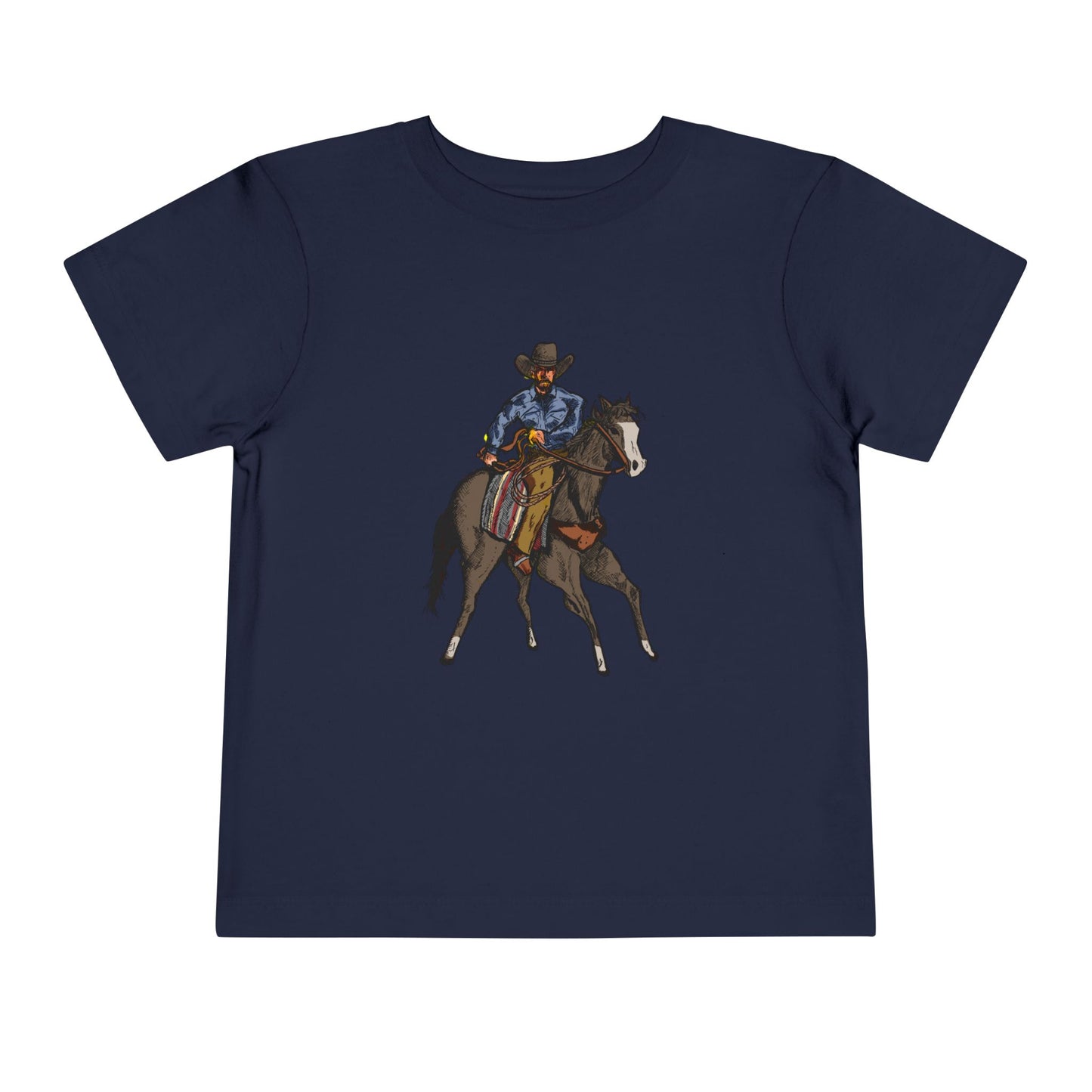 Cowboy on Horse Toddler Tee