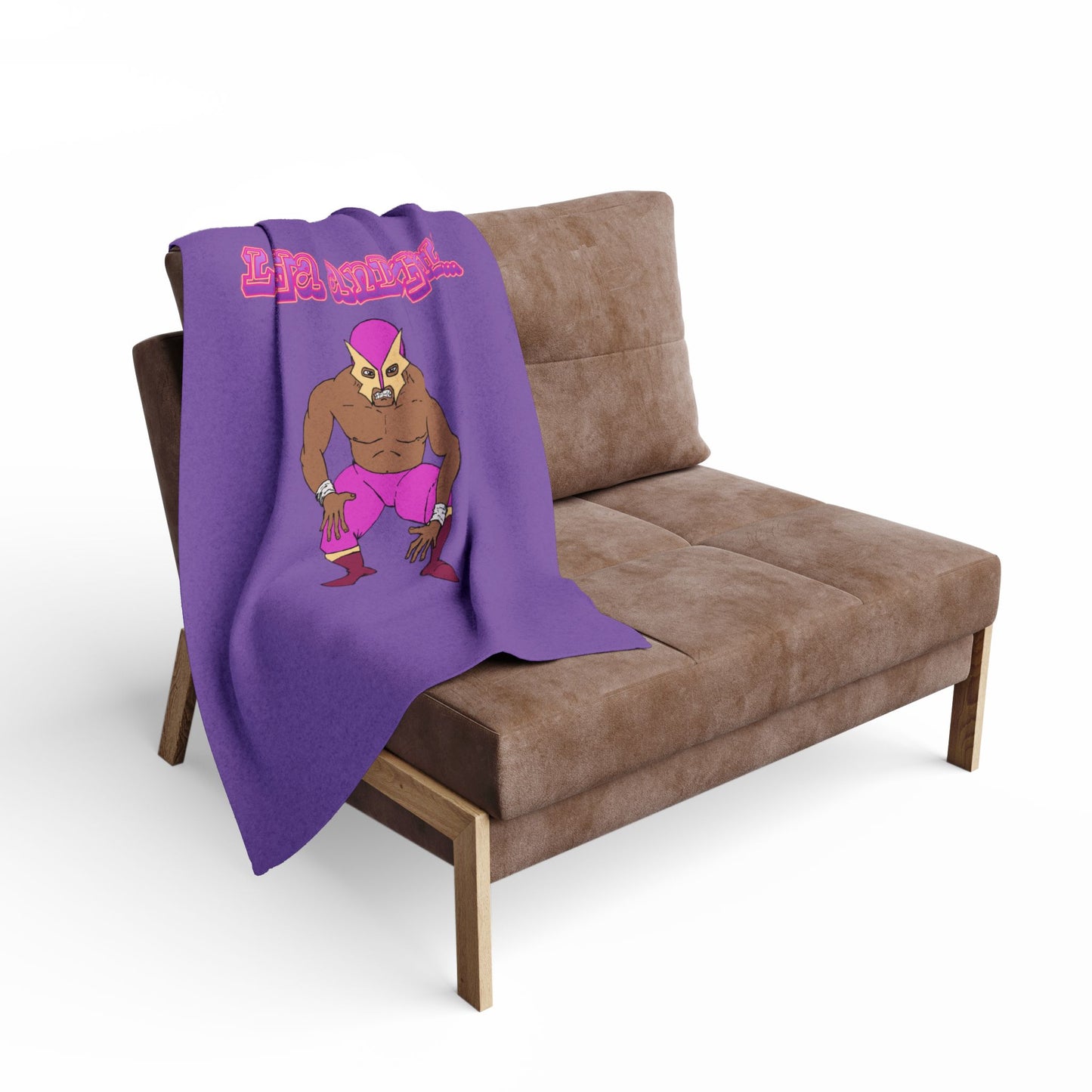 Lucha and Chill Arctic Fleece Blanket