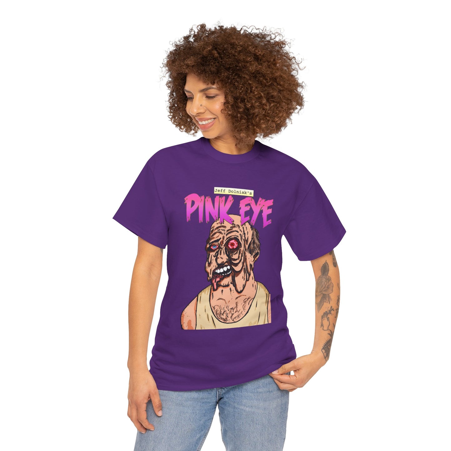 Pink Eye - Body Horror Illustration T-Shirt