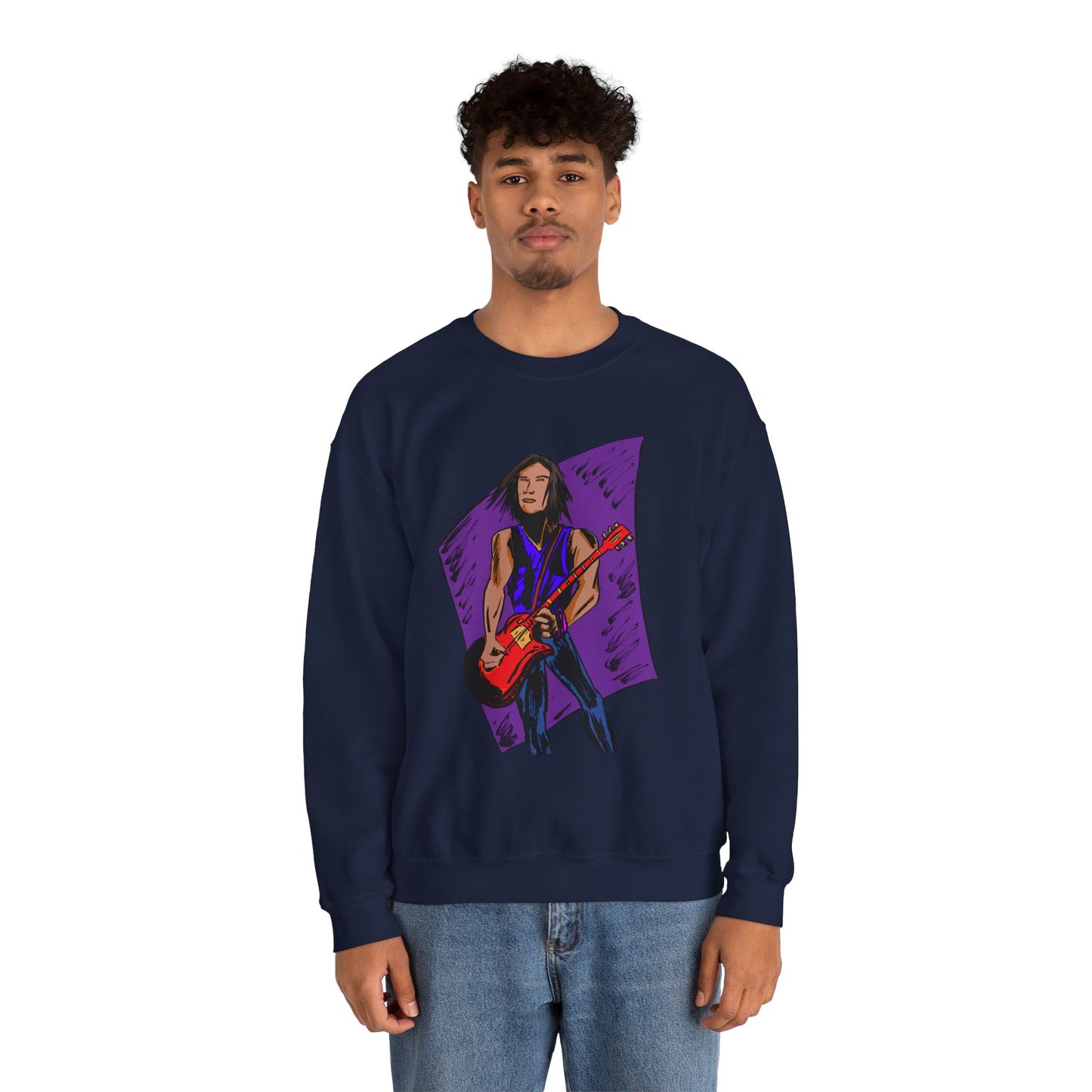 Rock Star Vintage Crewneck Sweatshirt