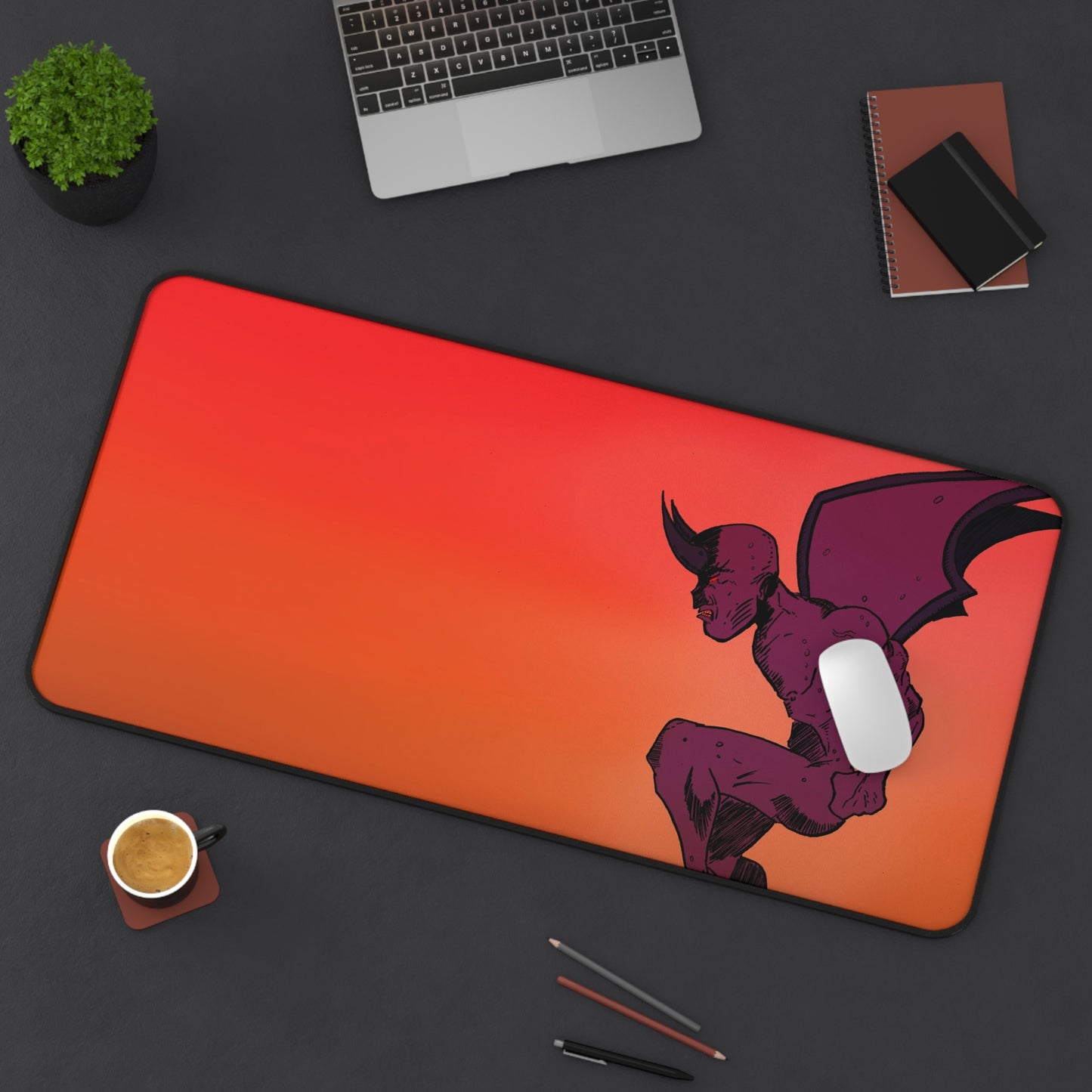 Fire Demon Desk Mat