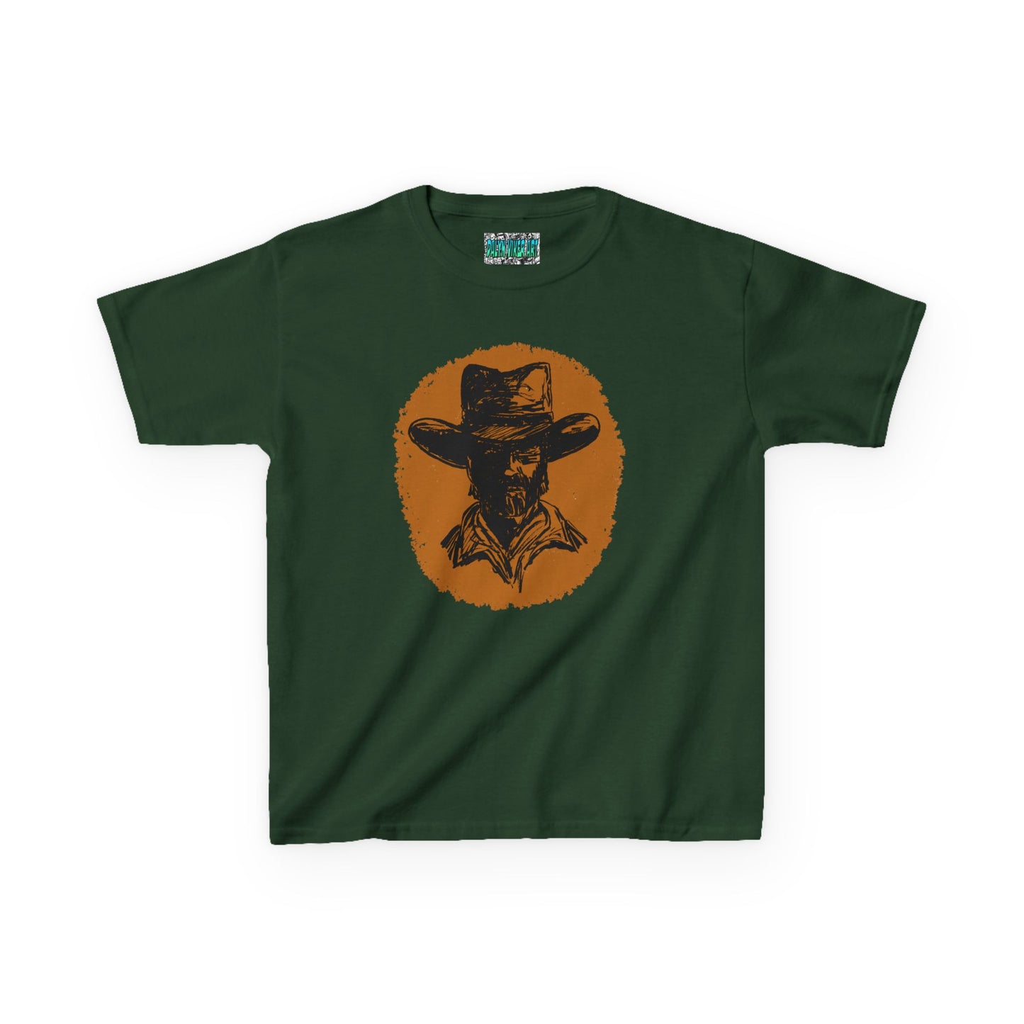 Southwestern Cowboy Kids Heavy Cotton™ Tee