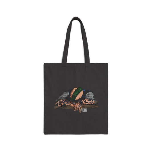Punk and Done - Canvas Tote Bag — Original Illustration Eco Shopper