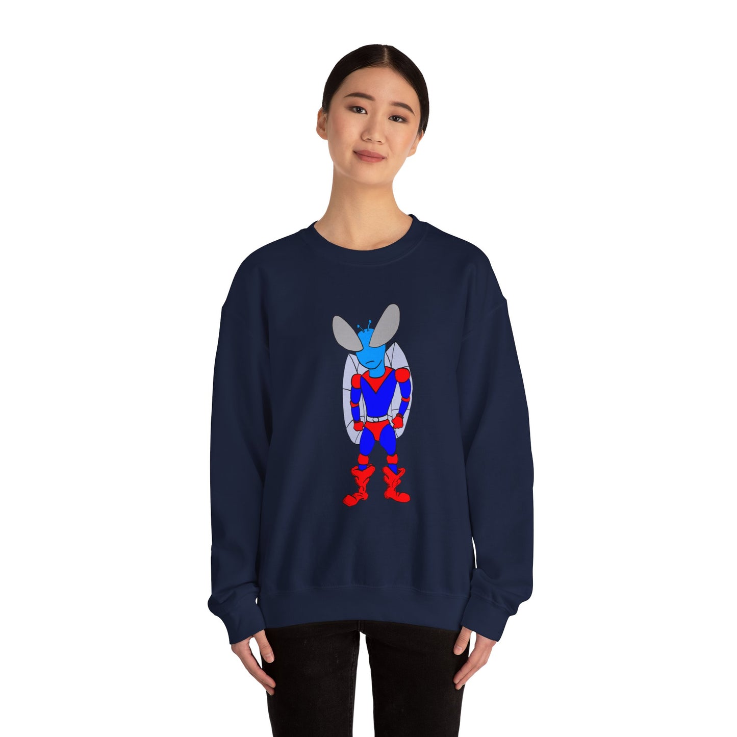 Superhero Agent 501 Unisex Heavy Blend™ Crewneck Sweatshirt