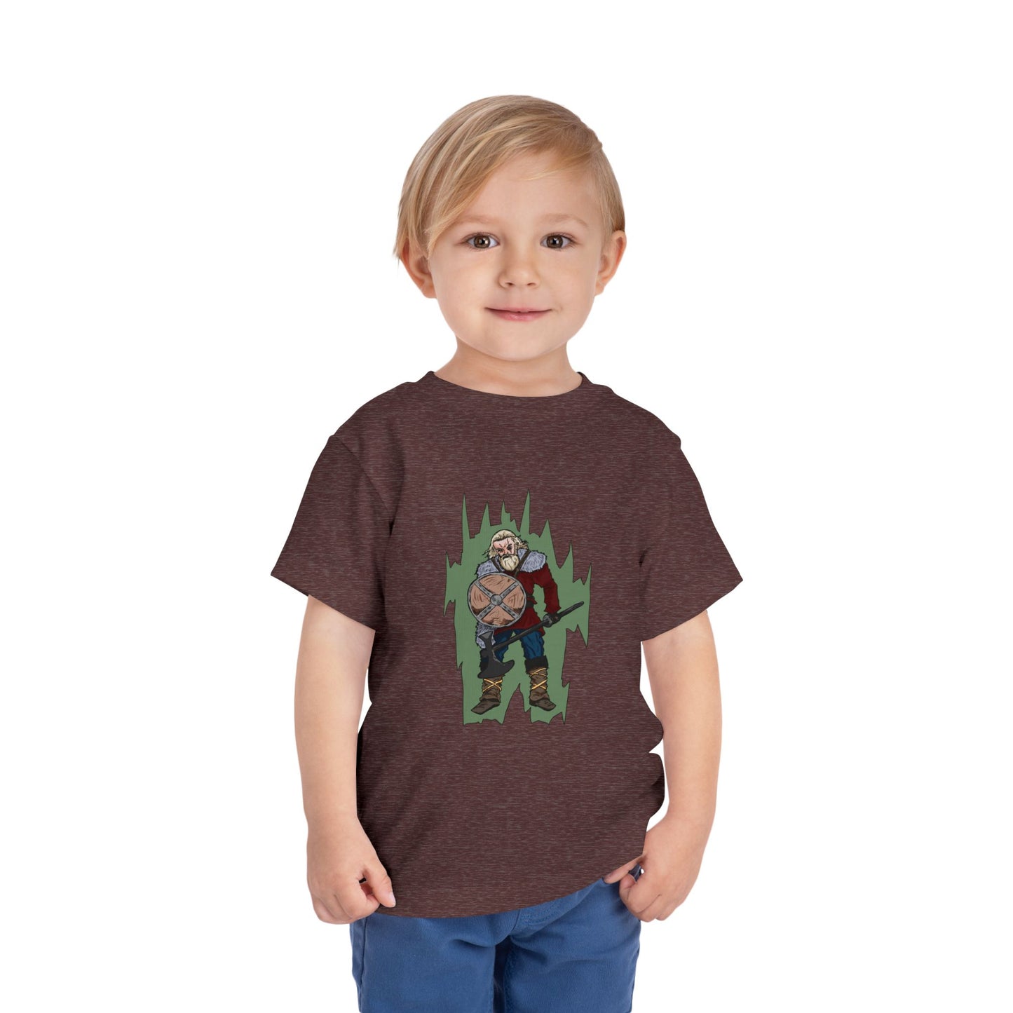 Toddler Tee — Viking Warrior Graphic Shirt