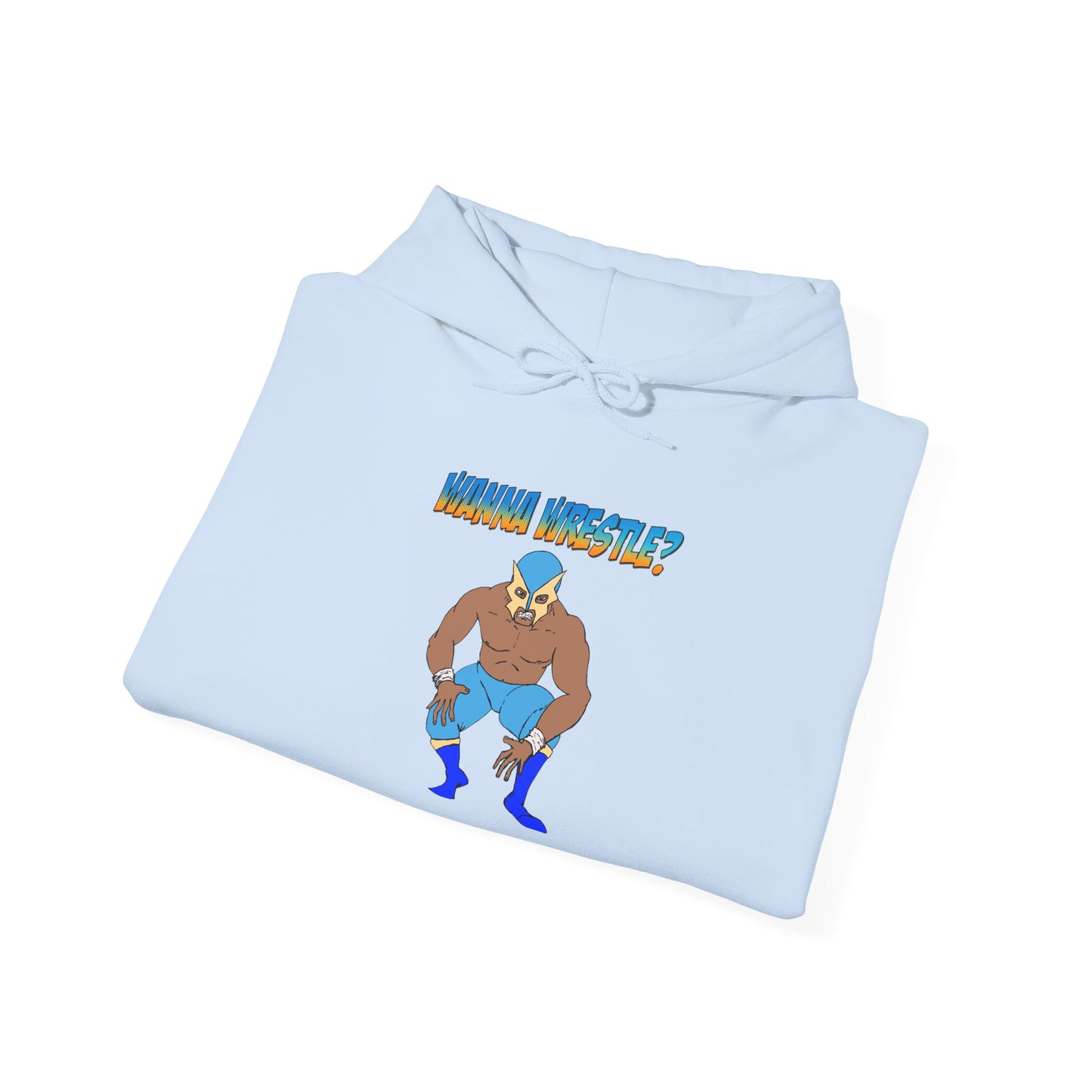 Funny Wrestling Hooded Sweatshirt, Gift for Wrestlers, Unisex Apparel, Cozy Hoodie for Sports Fans, Cool Gift for Him/Her