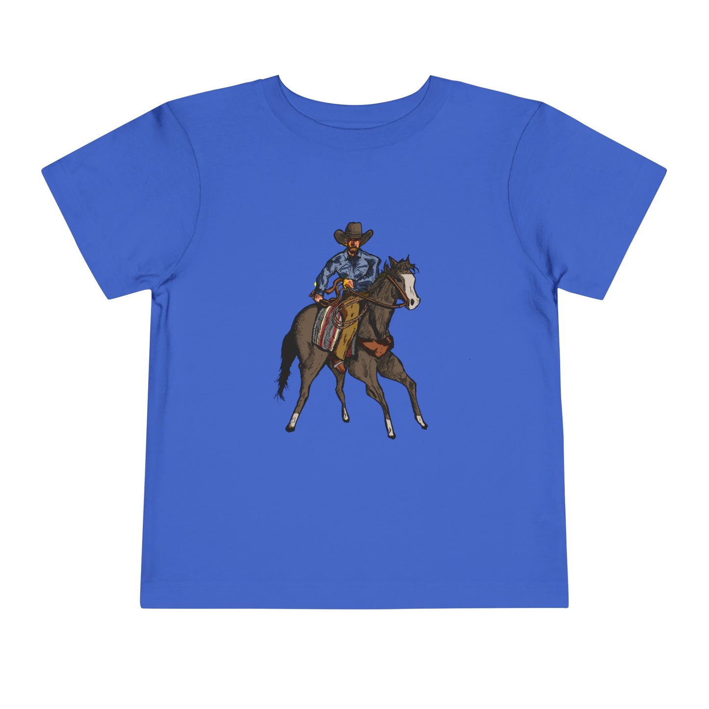 Cowboy on Horse Toddler Tee