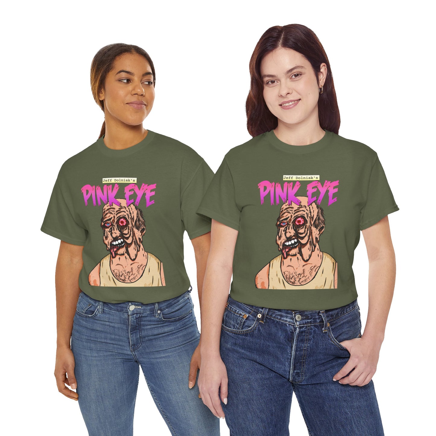 Pink Eye - Body Horror Illustration T-Shirt